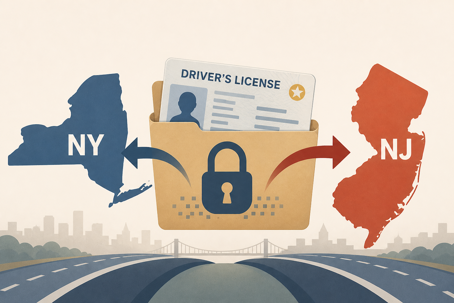 A tussle over driver's license data that could affect NY, NJ commutes