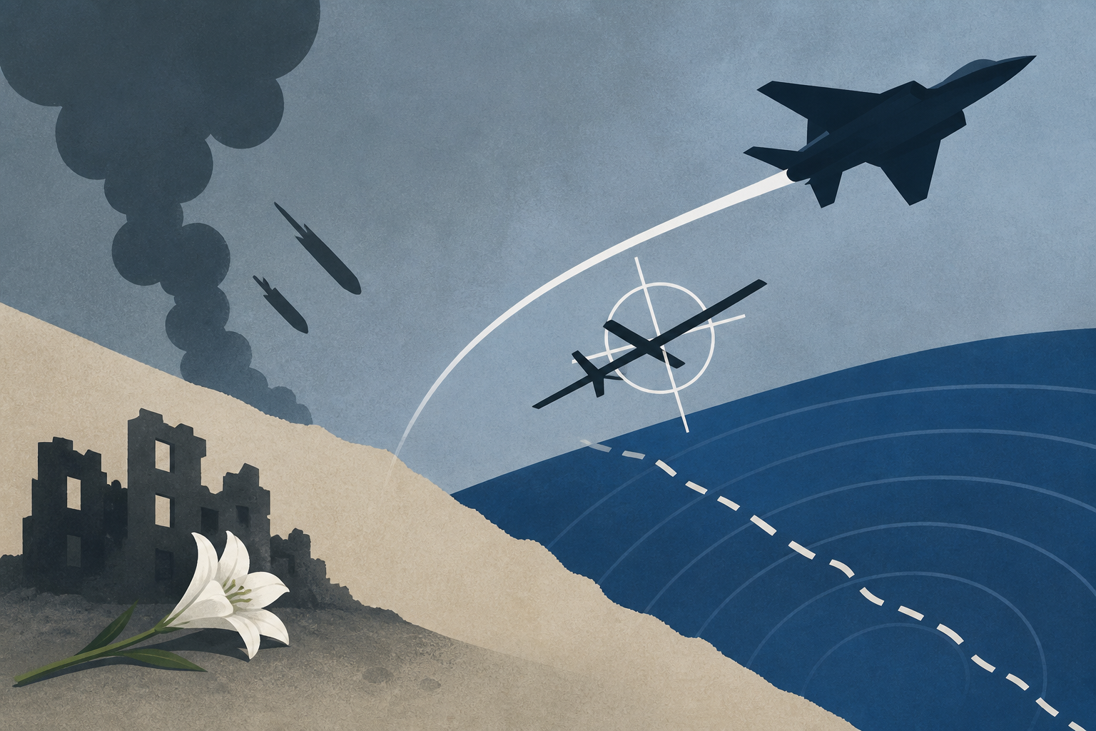Russian strikes kill Ukrainian woman as NATO jet downs drone over Romania