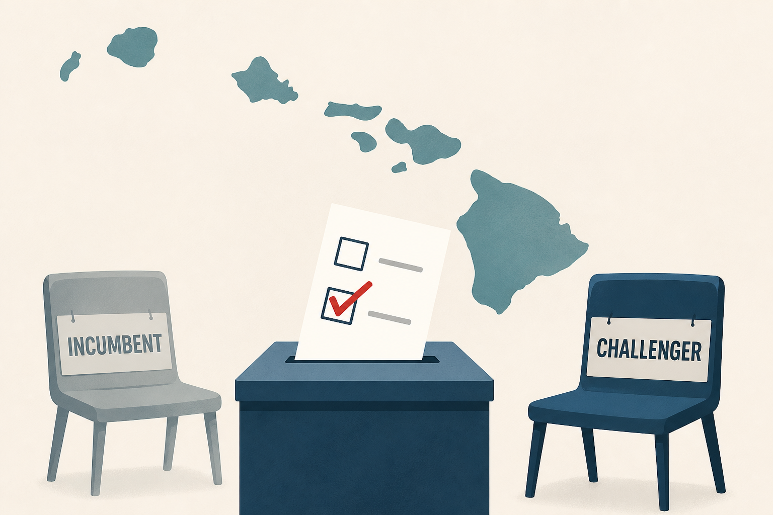2 incumbent Hawaii lawmakers lose to challengers in primary tie-breakers