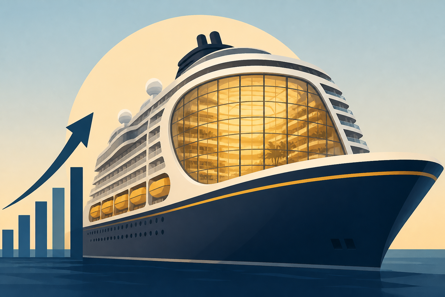 BREAKING: New Disney Cruise Line Ship Class Breaks Mold with Giant Atrium Windows