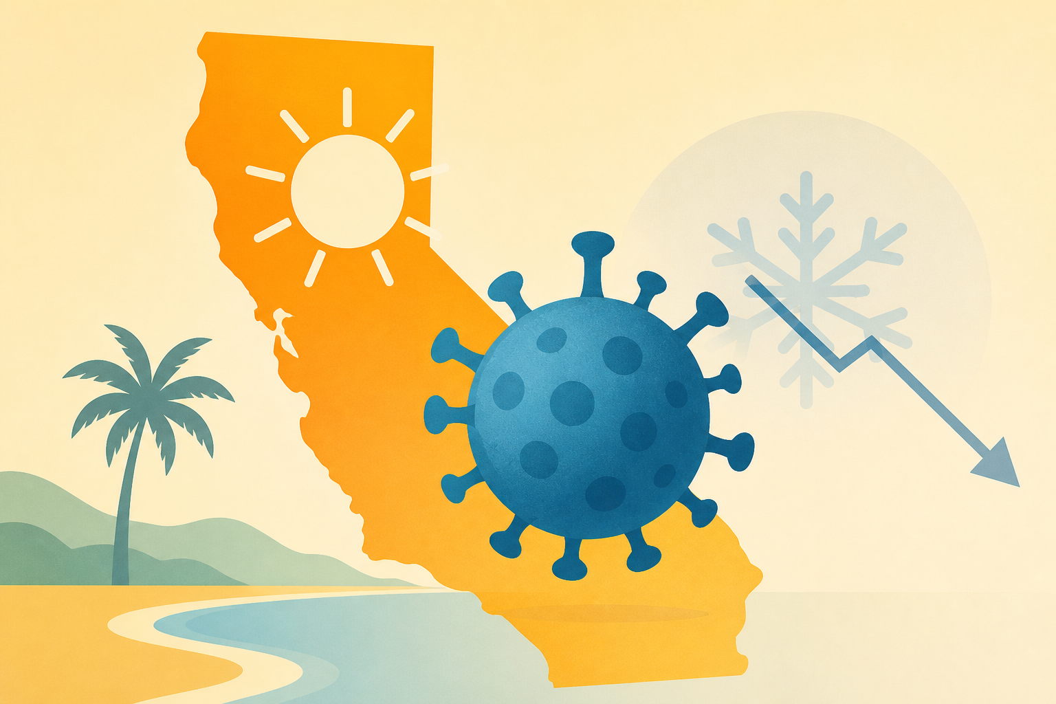 COVID becoming a California summer staple as winter outbreaks fade