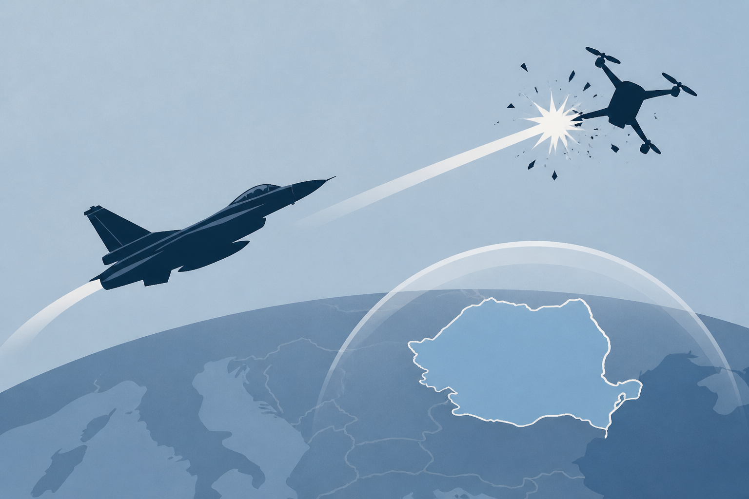NATO fighter jet shoots down drone breaching Romania’s airspace