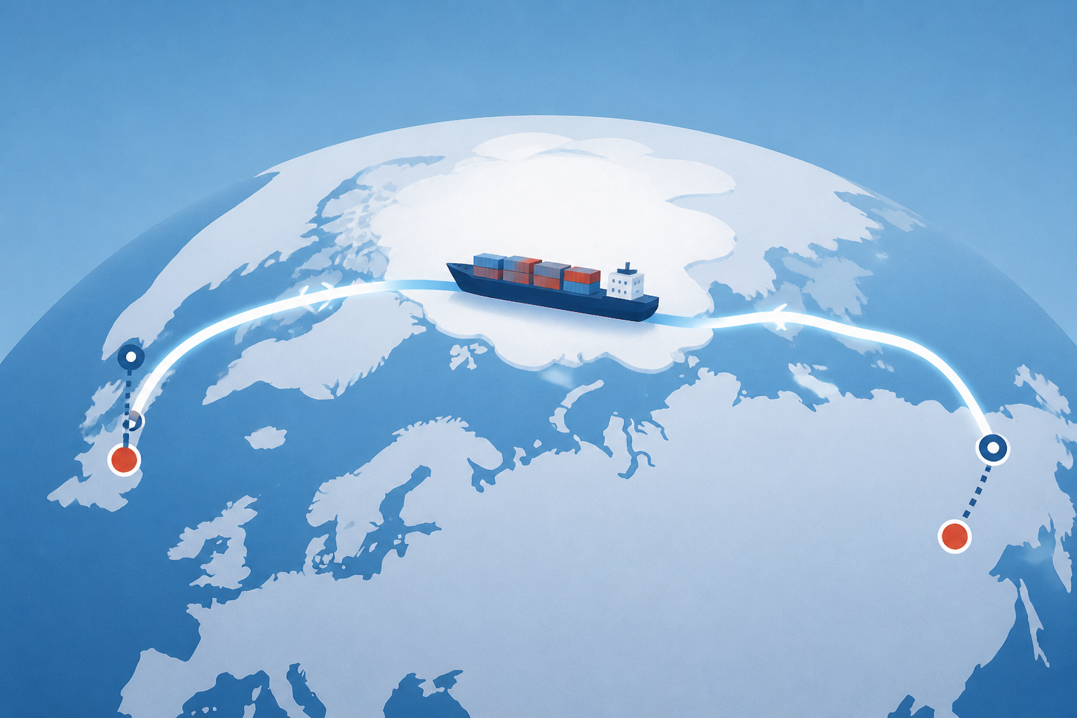 'Arctic Express' Cargo Route From China to UK Kicks Off