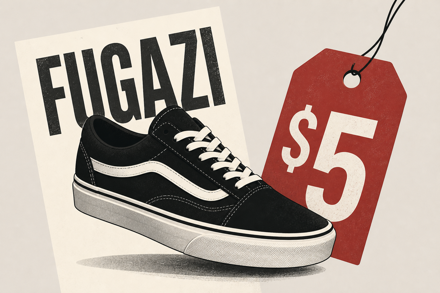 Fugazi is Dropping its Vans Collab for Only $5