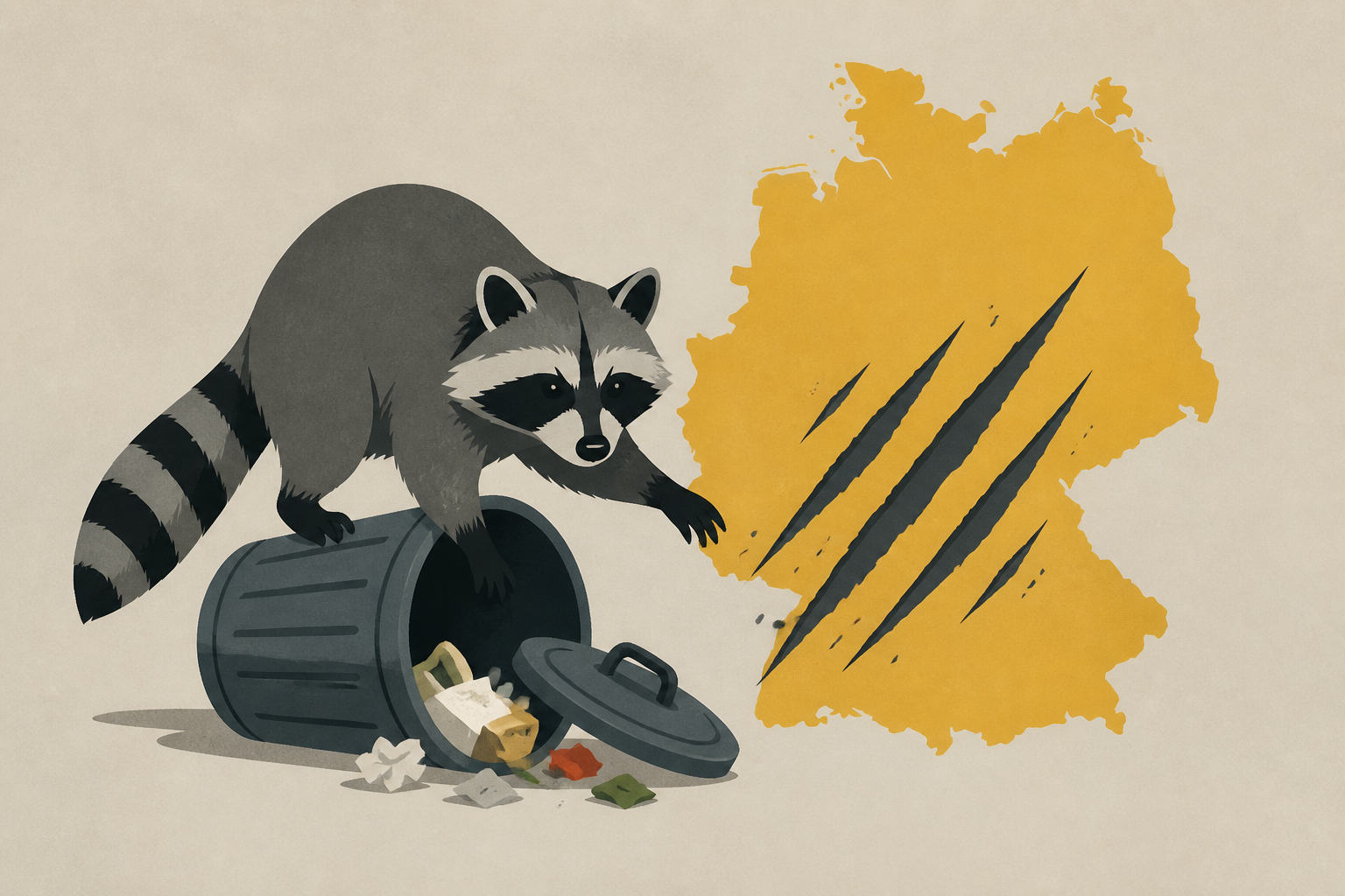 The controversial story of the North American raccoons wreaking havoc in Germany
