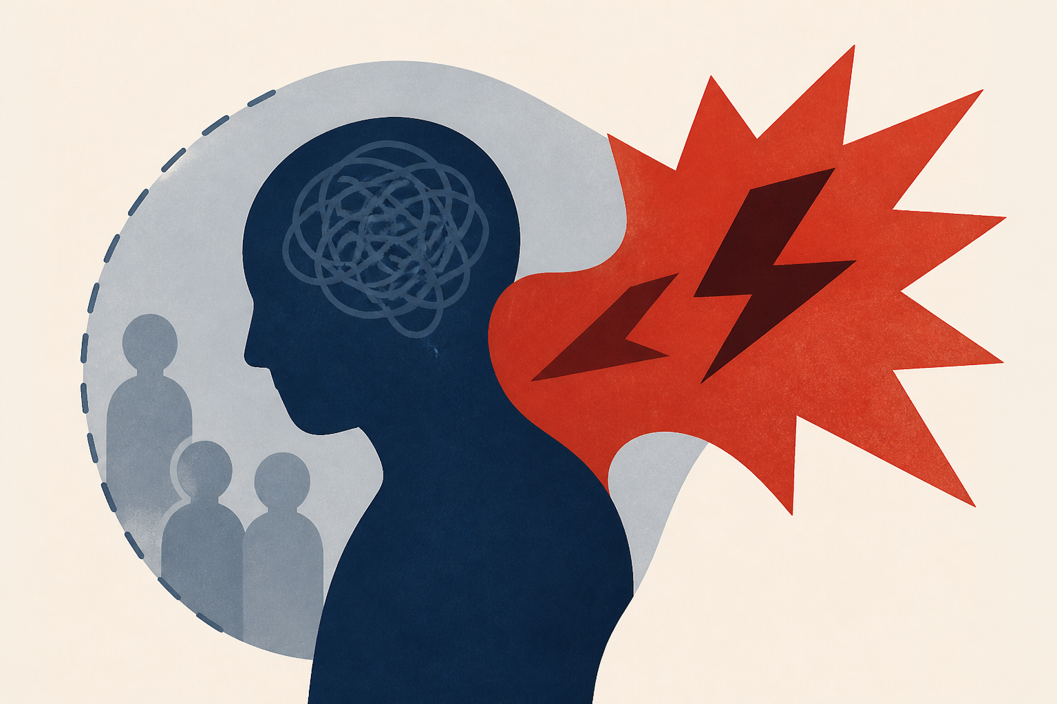Why some socially anxious people lash out in anger