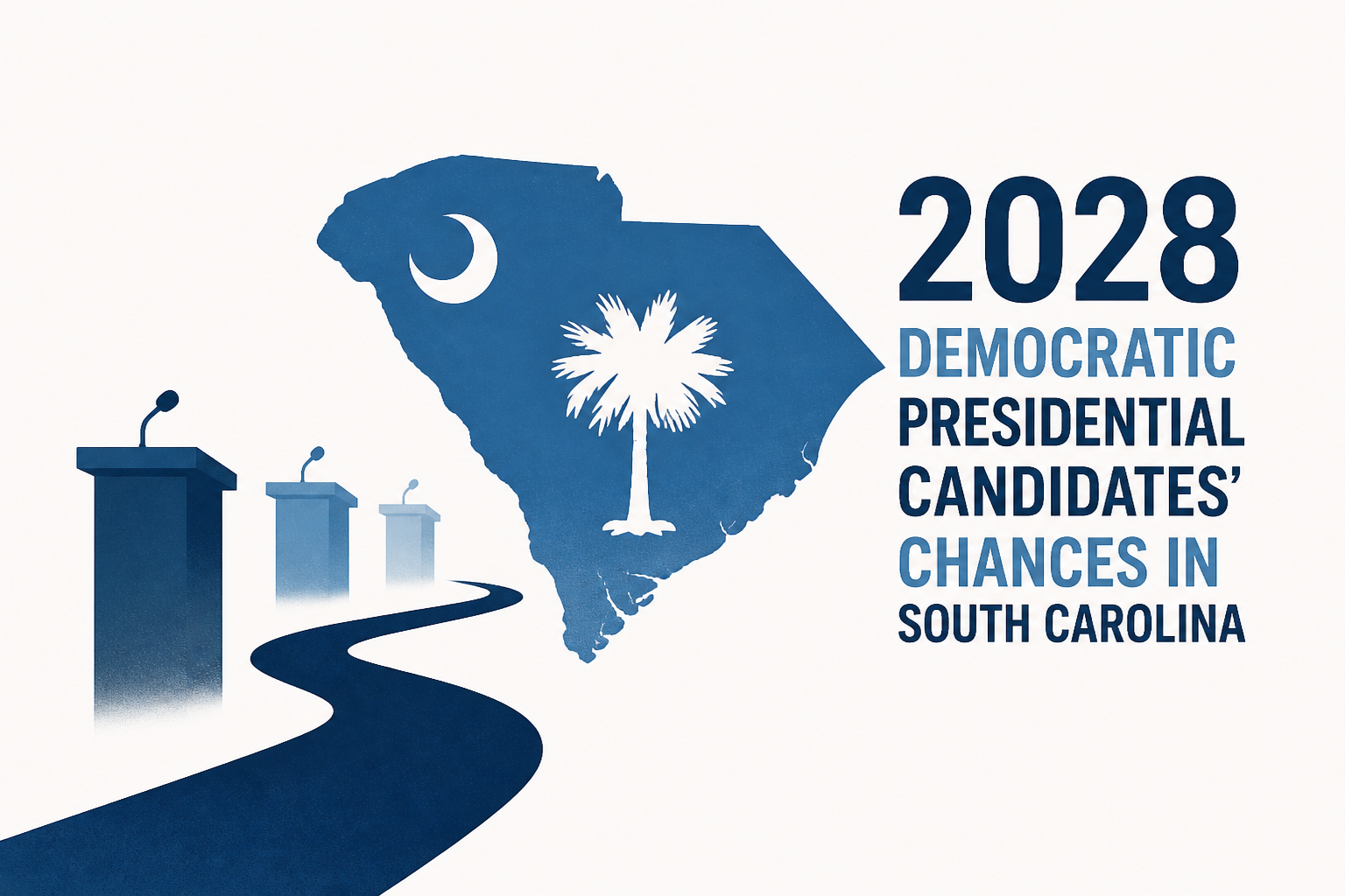 Democratic presidential candidates' 2028 chances in South Carolina