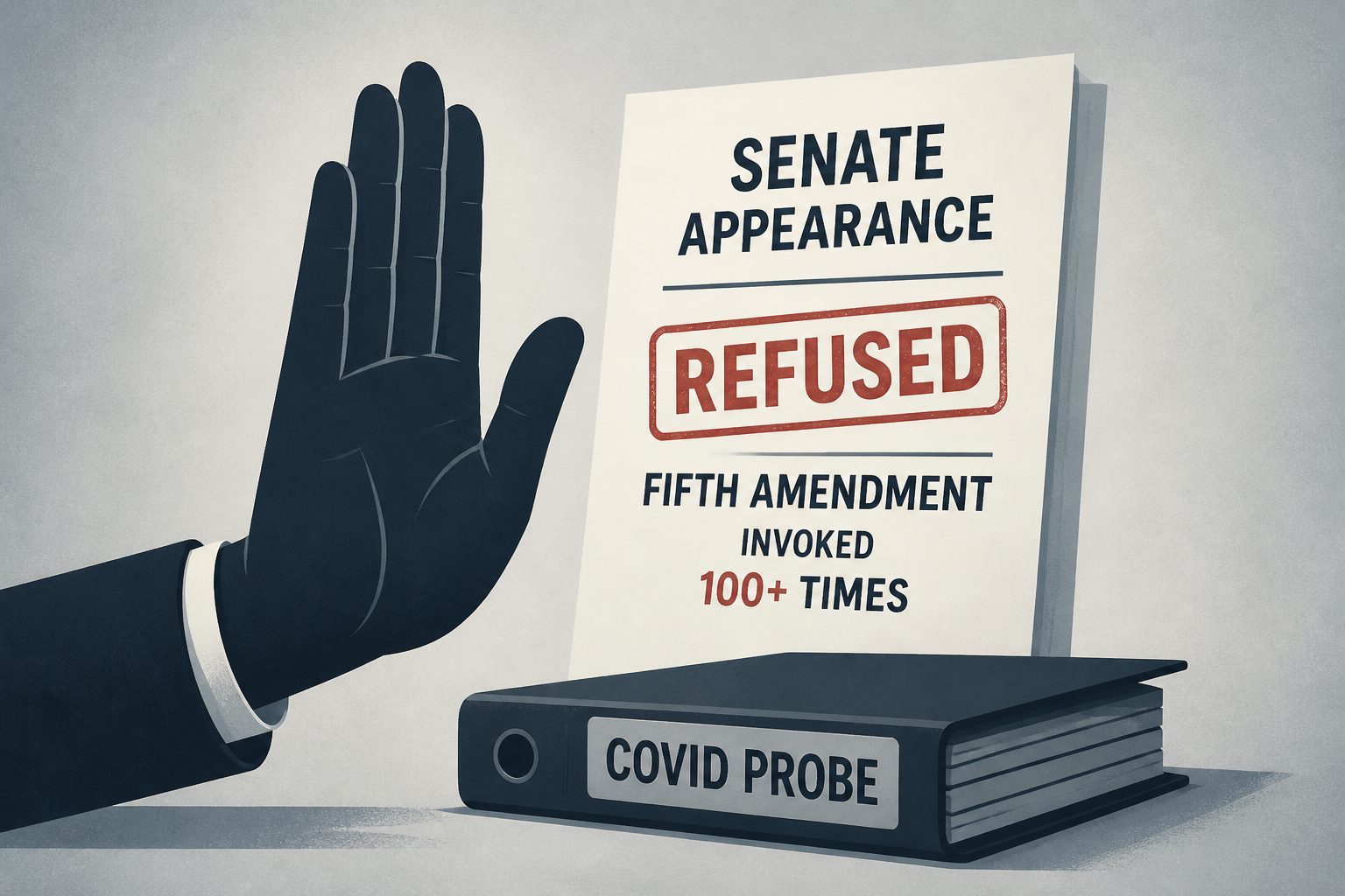 Fauci refuses Senate appearance after invoking Fifth Amendment more than 100 times in COVID probe