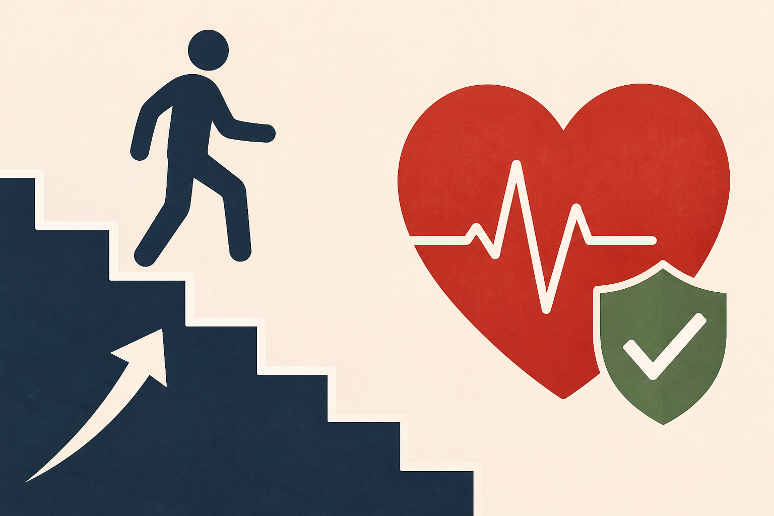 Daily stair climbing linked to lower risk of heart disease death