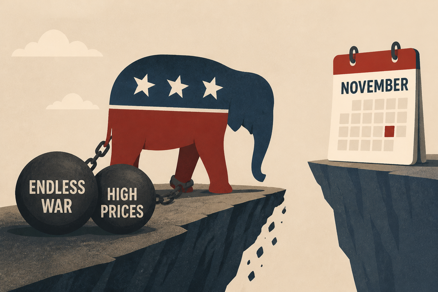 Trump’s midterm malaise: endless war and high prices could spell doom for Republicans in November