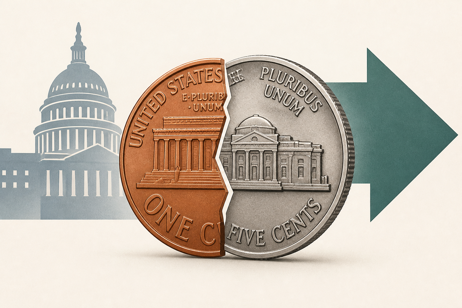 First the penny, now the nickel: Congress moves closer to making big changes with the money in your pocket