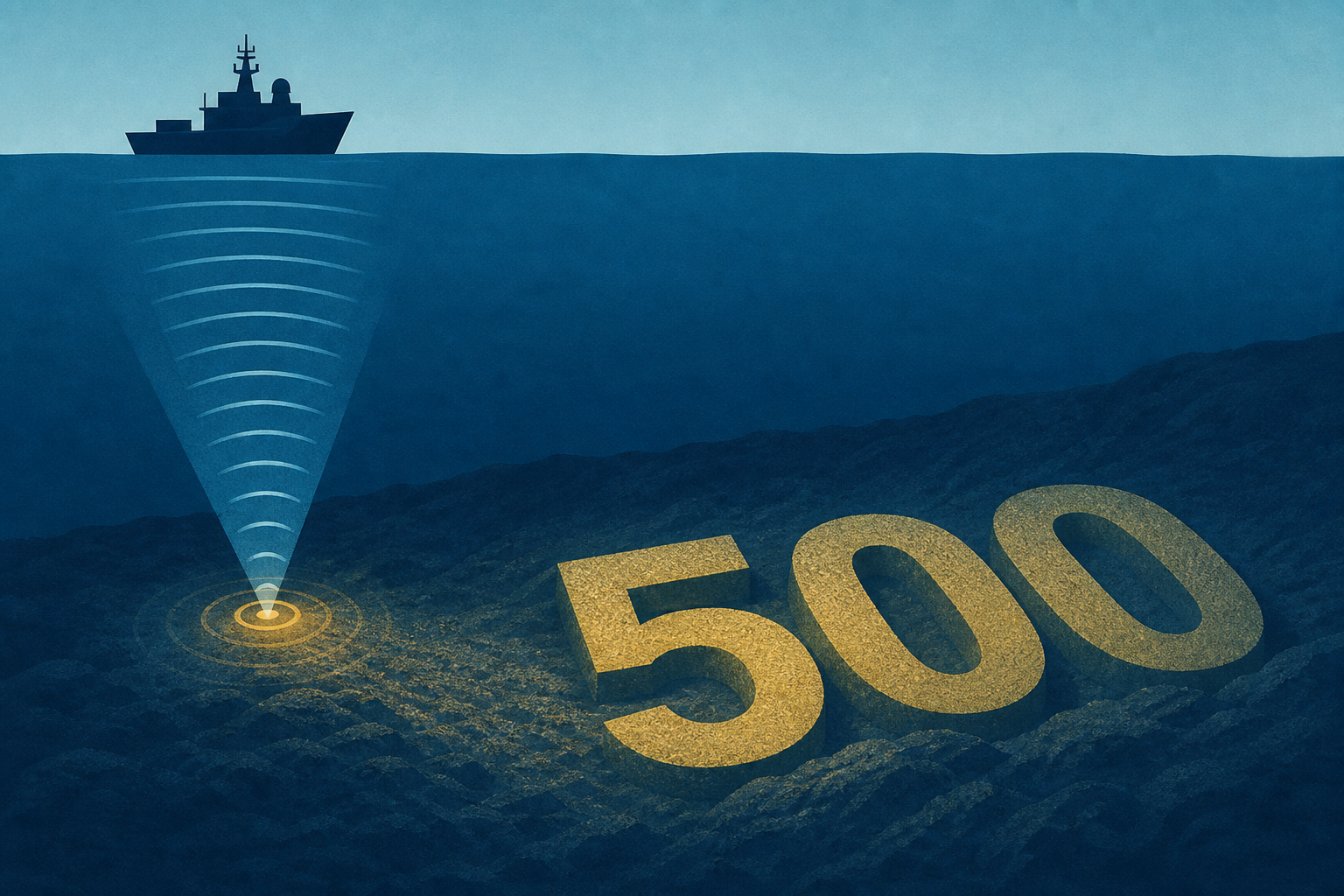 Navy Researchers Scanned the Seafloor and Tracked a Ping. Then They Found a Staggering 500