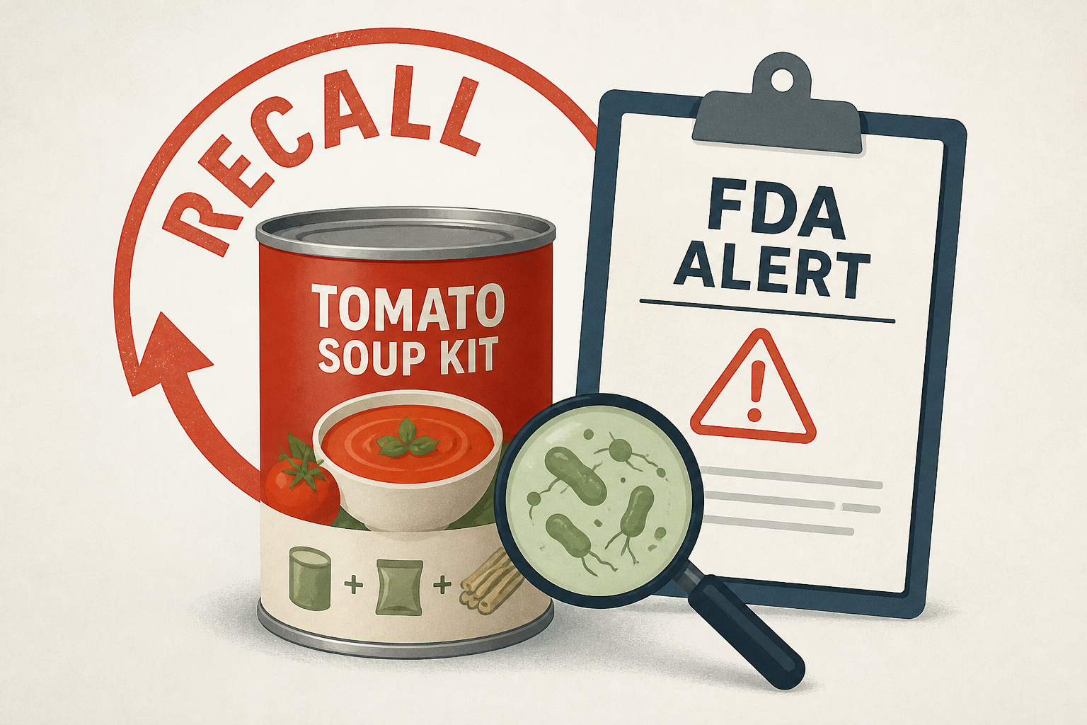Walmart recalls tomato soup kits amid listeria contamination concerns, FDA says