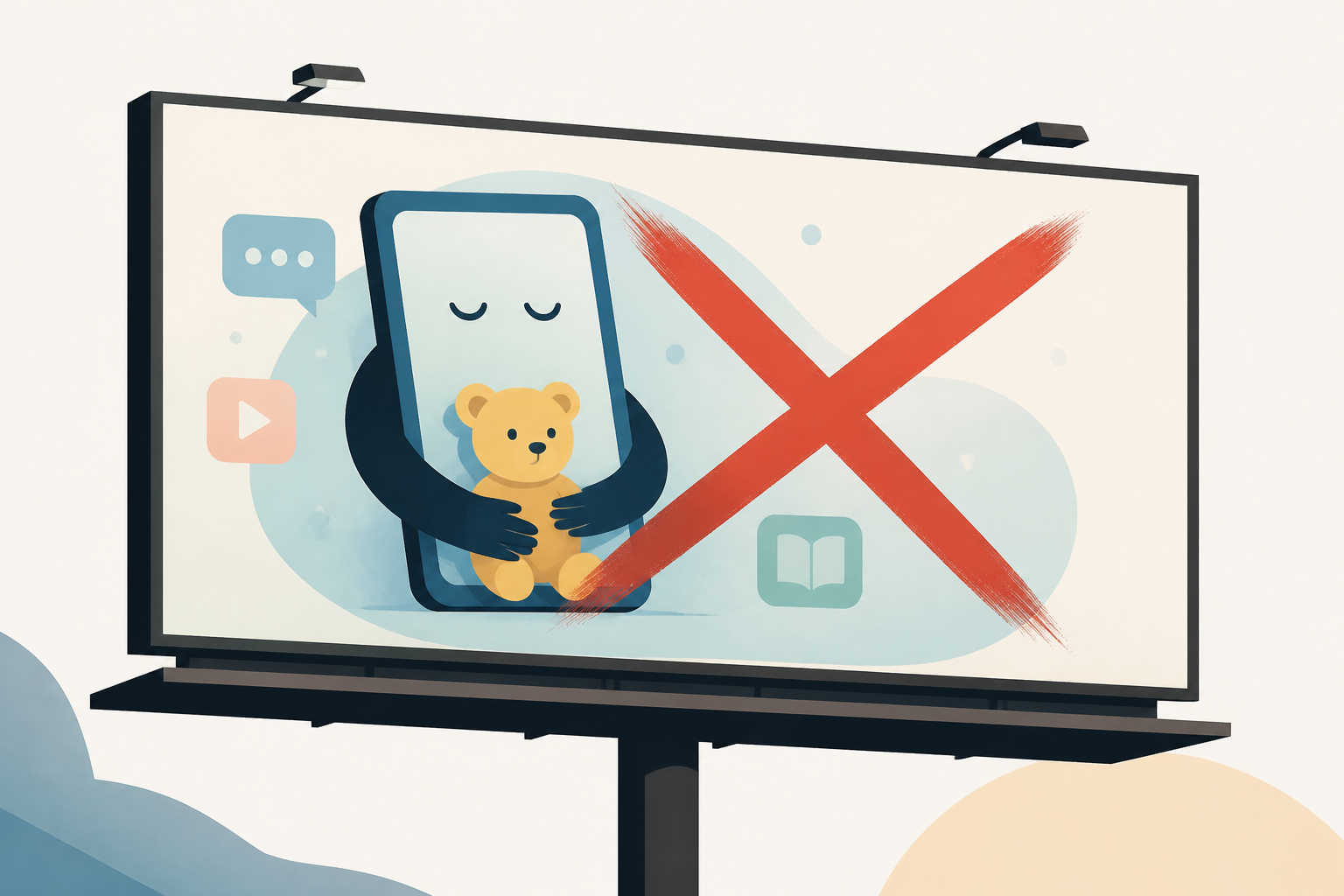 Apple takes down billboard after accusations of normalizing ‘electronic babysitting’