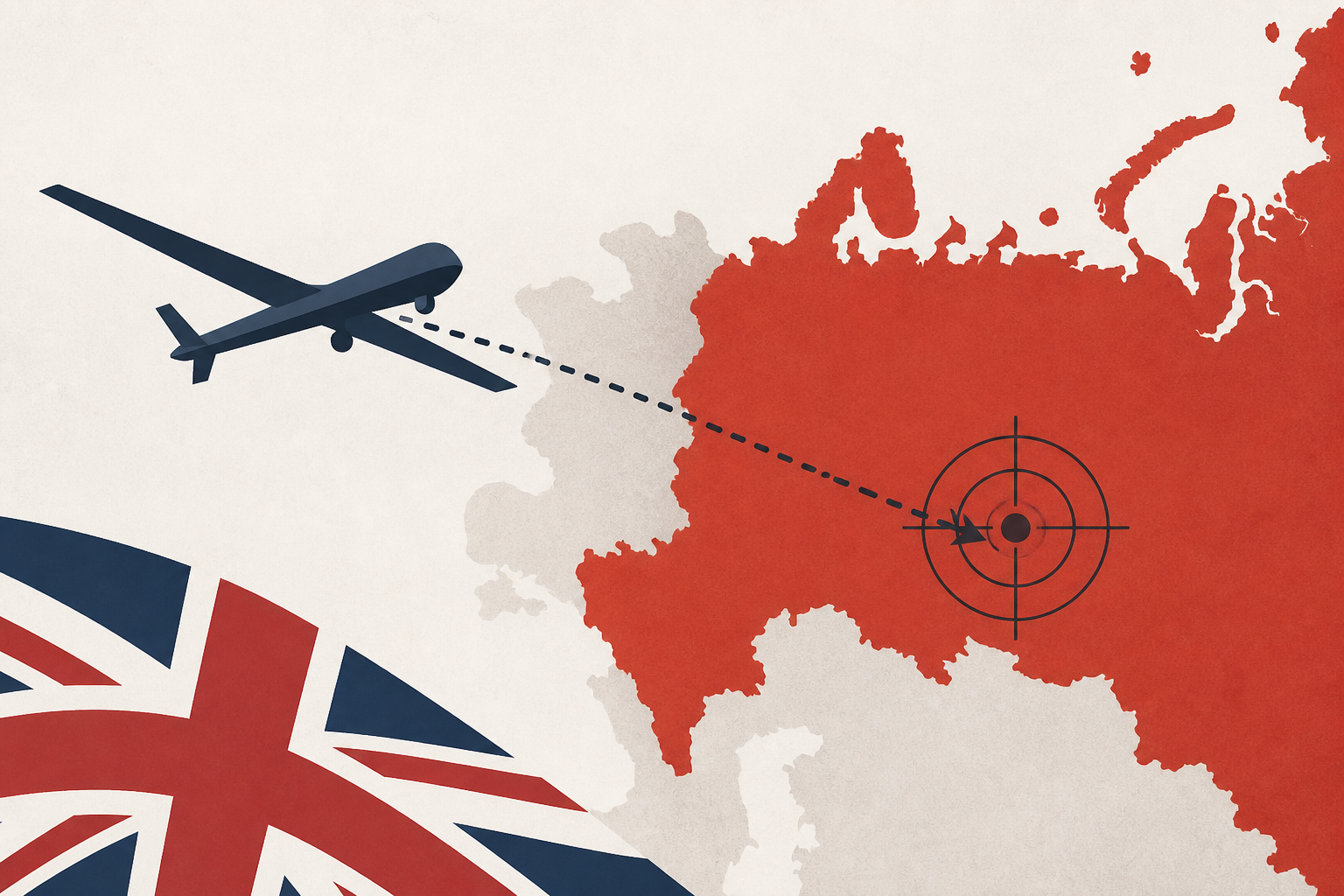 British drones used in Ukrainian attacks deep inside Russia for first time, says report