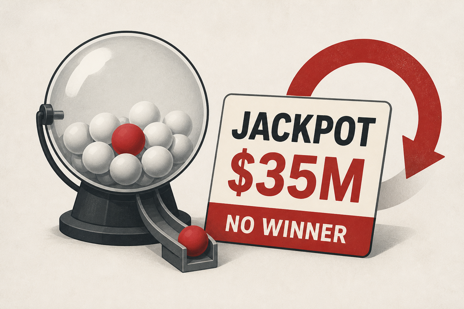 Powerball jackpot resets to $35M after no winner