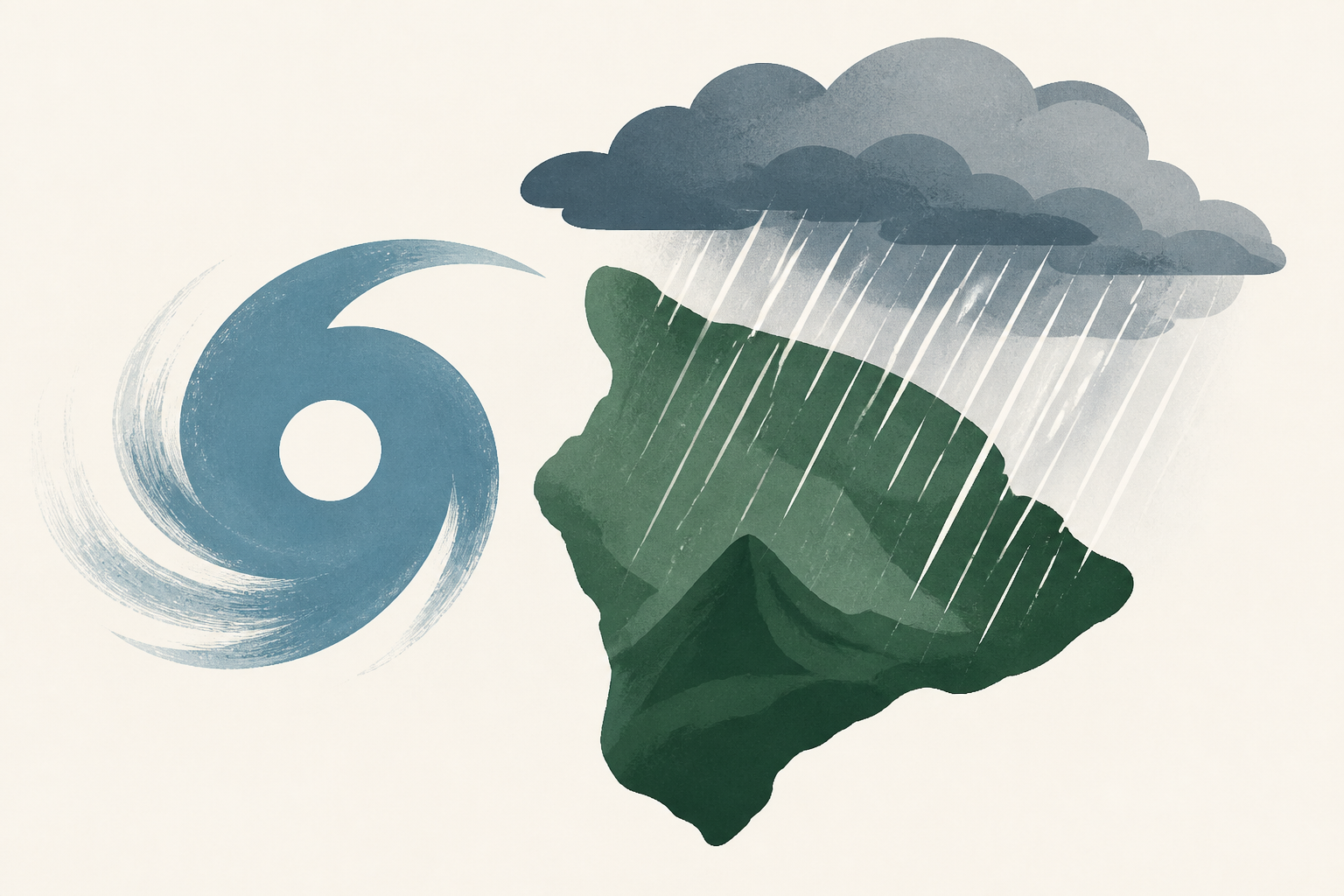 Hurricane Lala weakens to tropical storm, drenching Hawaii's Big Island
