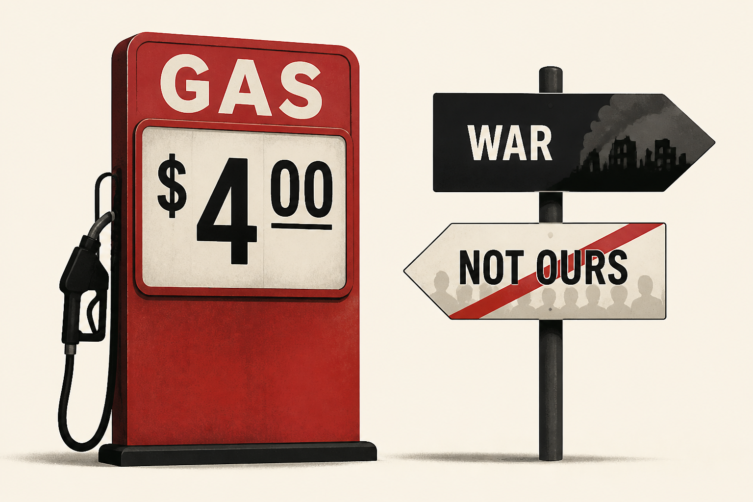 Trump Asks Voters To Accept $4 Gas Prices for War They’re Not Behind