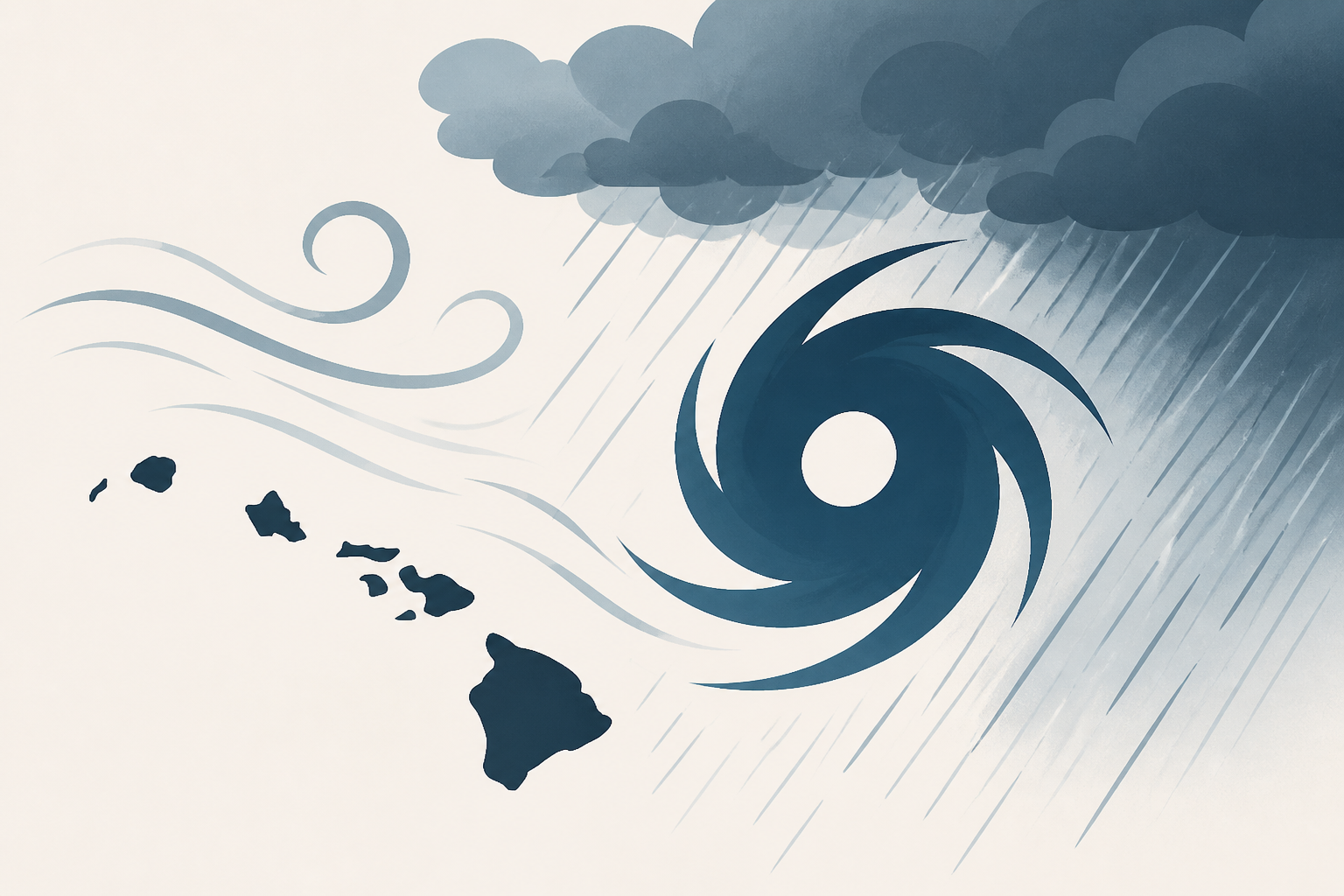 Lala is again a tropical storm, sending drenching rain and winds across Hawaii