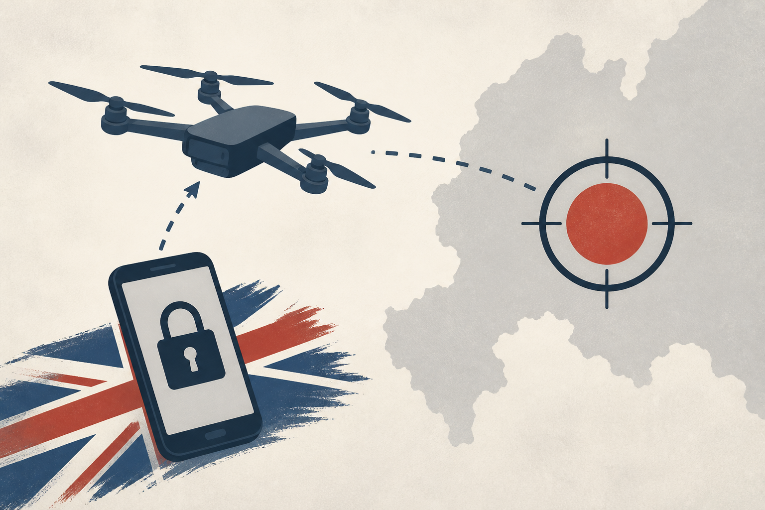 UK-made drones 'strike Russia' and 'phone theft Britain'