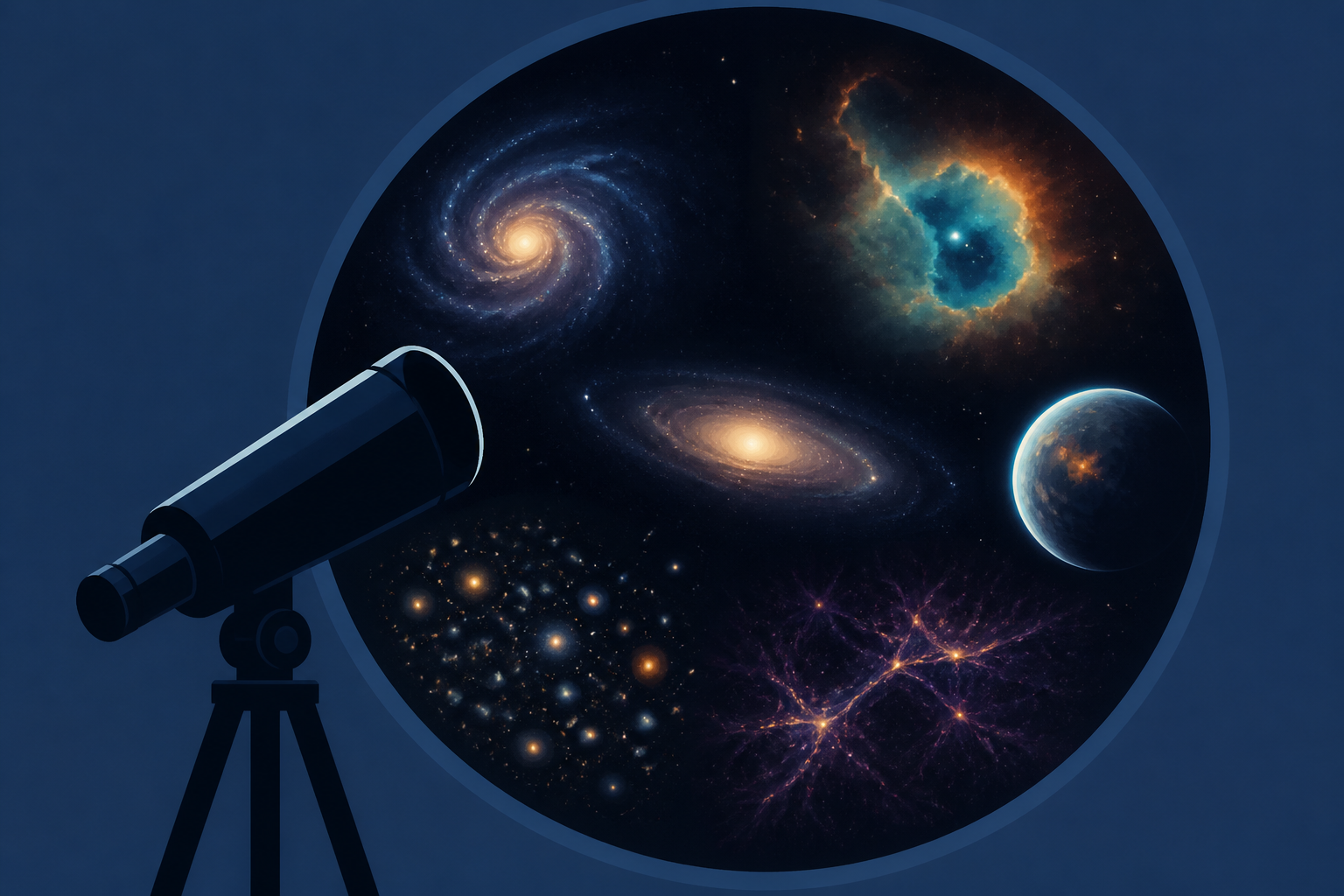 7 astonishing views of the universe captured by space telescopes