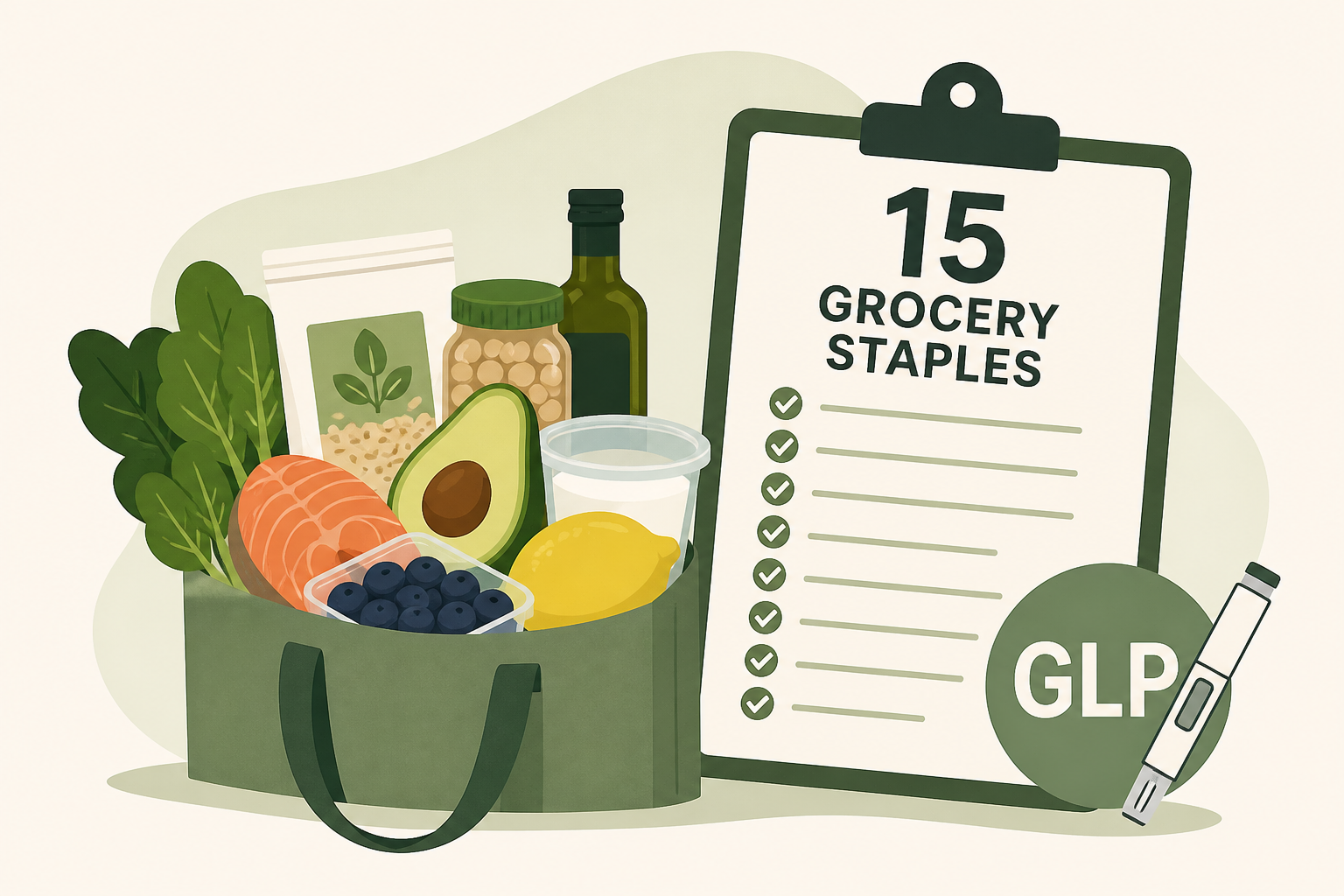 I’m a Dietitian—These Are 15 Grocery Staples I Recommend to Anyone on GLP