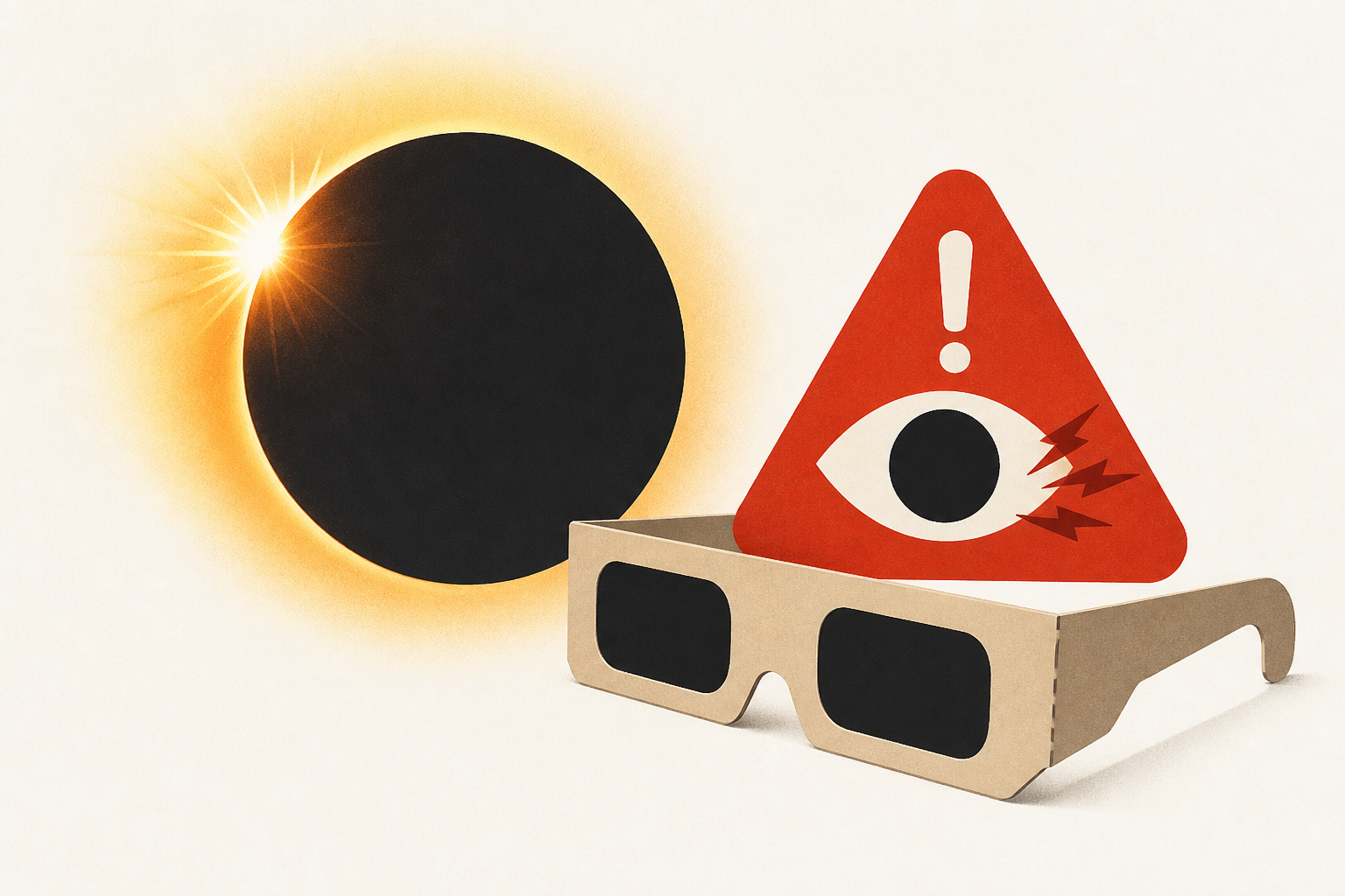 Experts warn: watching the eclipse without these DIY tricks could damage your eyes