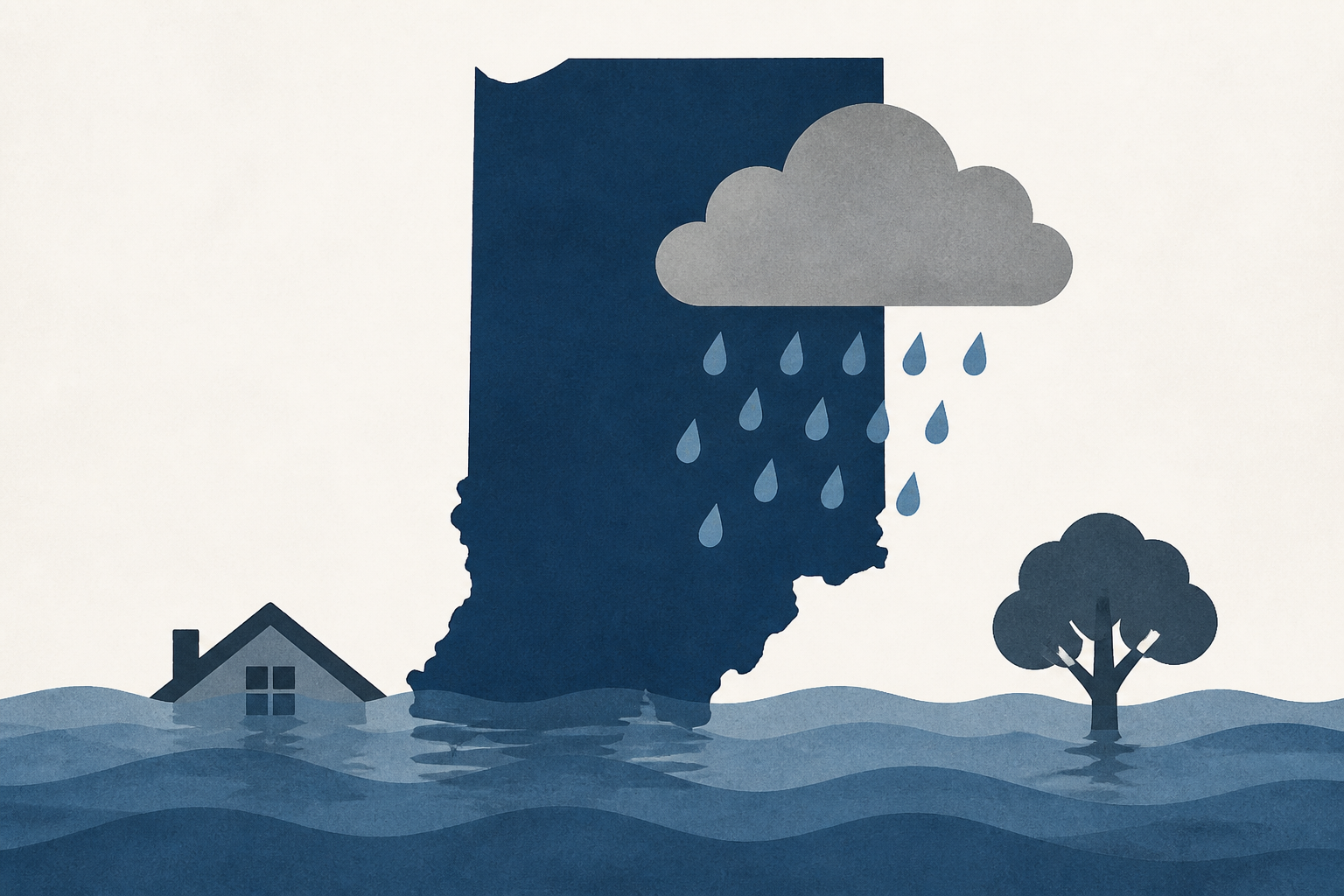 6 dead from historic flooding in Indiana