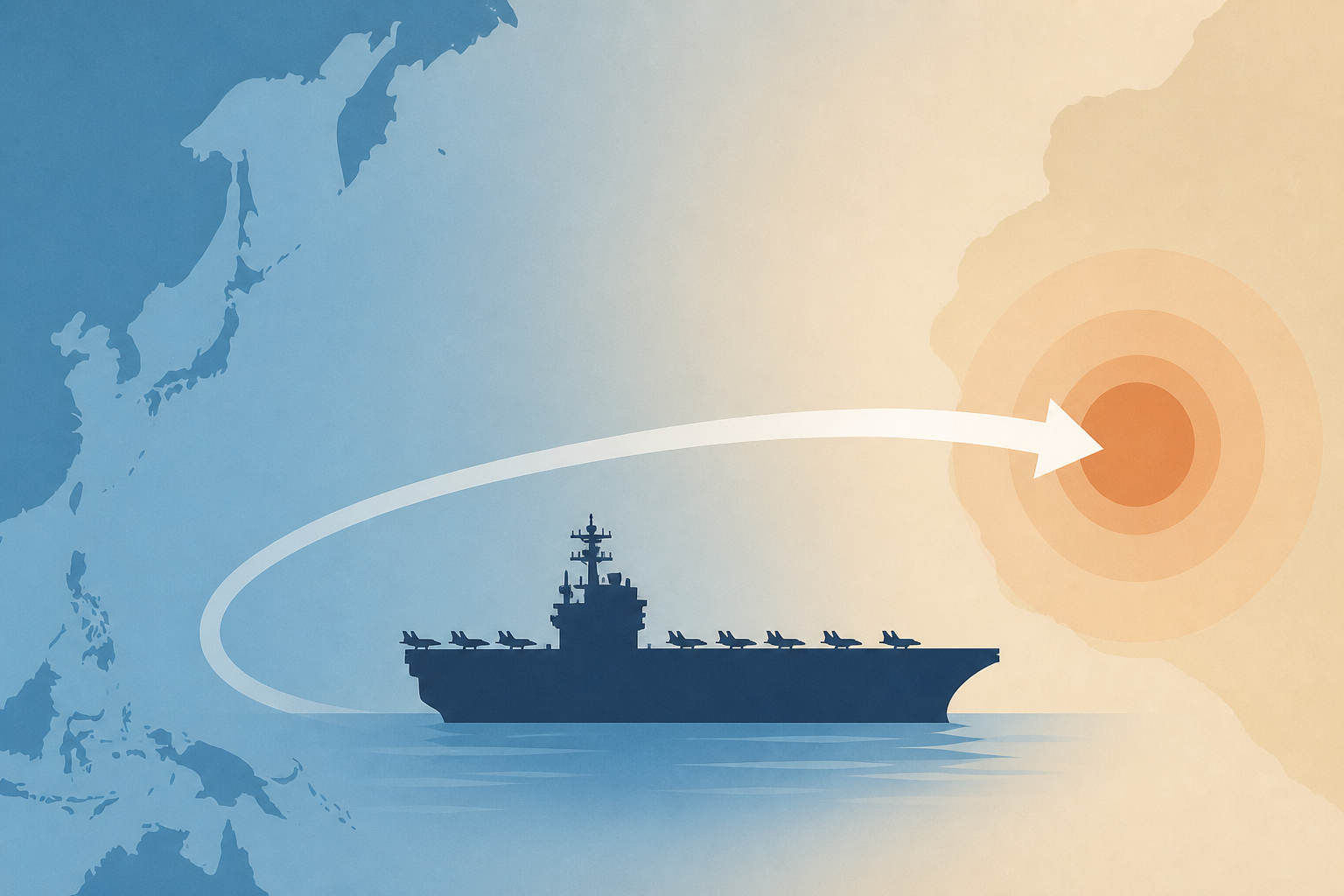 US military moving last aircraft carrier out of the Pacific to prioritize operations in Iran