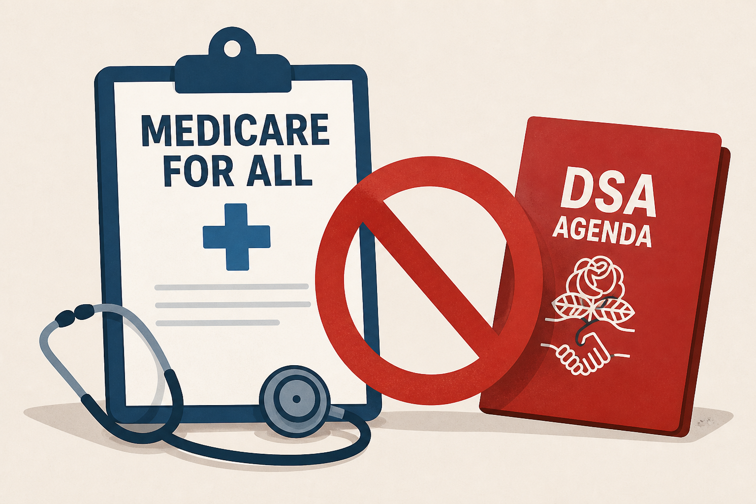 Hakeem Jeffries Rejects Medicare for All, Says He Doesn't Support DSA Agenda