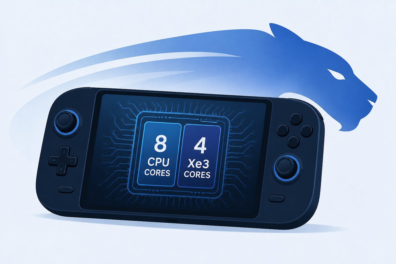 Intel Panther Lake handheld with 8 CPU and 4 Xe3 cores reportedly planned