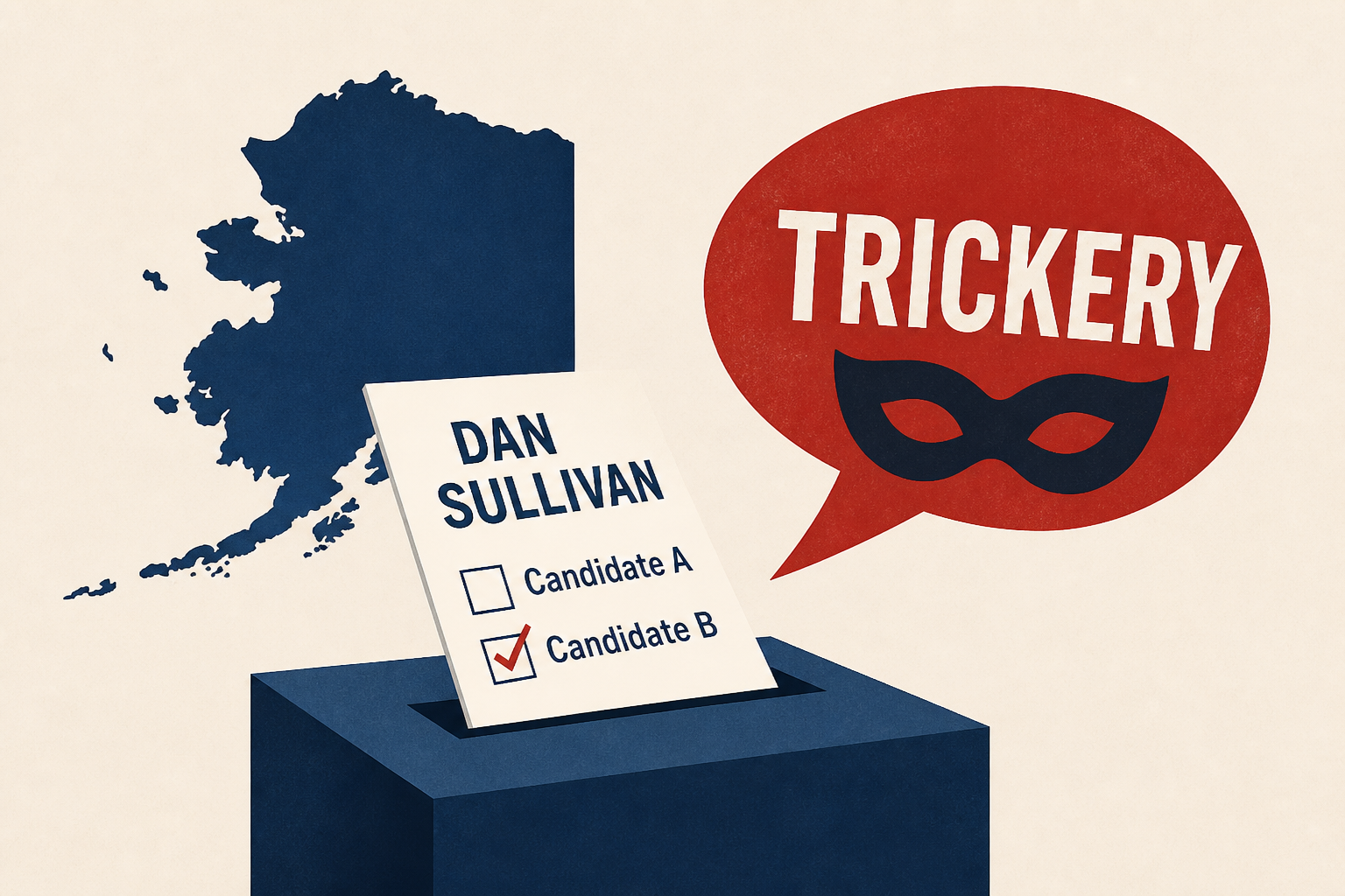 Trump accuses Democrats of 'trickery' over candidate with same name as Alaska Sen. Dan Sullivan