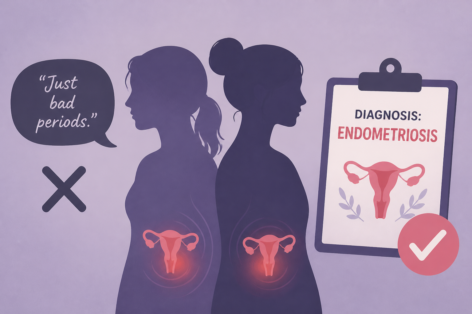 Sisters Both Get Diagnosed with Endometriosis After Doctors Dismissed Their Debilitating Pain as ‘Just Bad Periods’ for Years