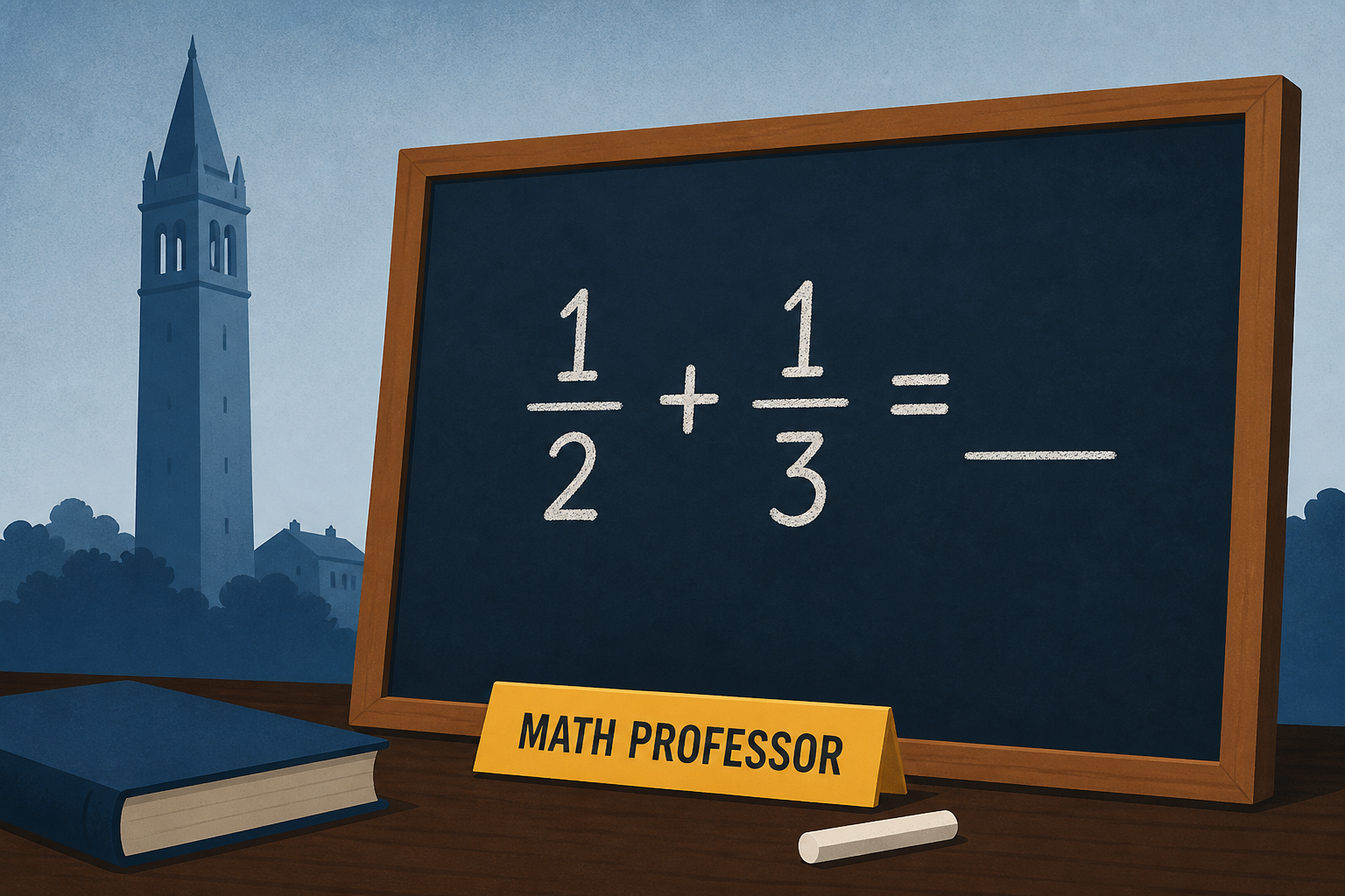 UC-Berkeley math prof forced to teach fractions because standards have fallen so far