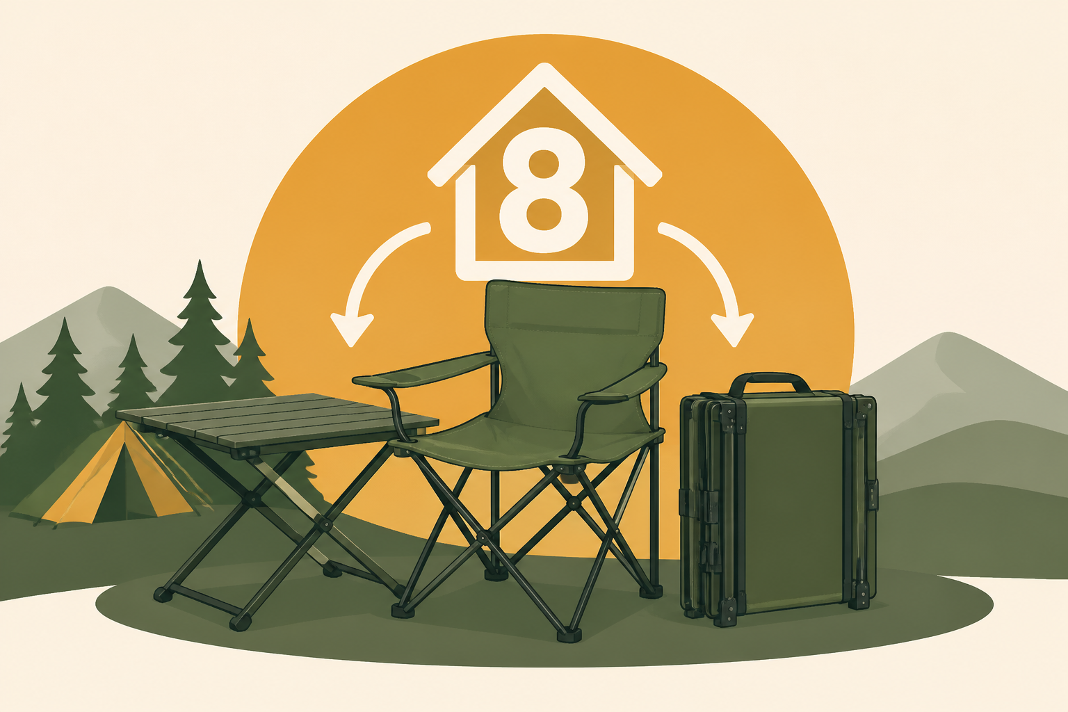 8 Foldable Finds From Home Depot That Are Great For Camping Trips