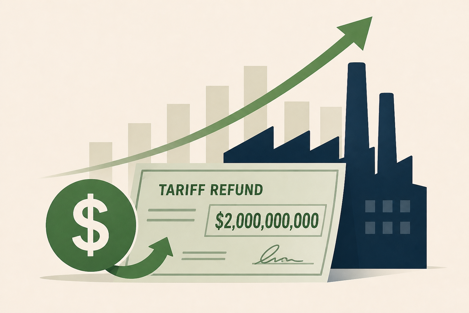 Companies are getting tariff refunds of up to $2 billion from the Trump administration
