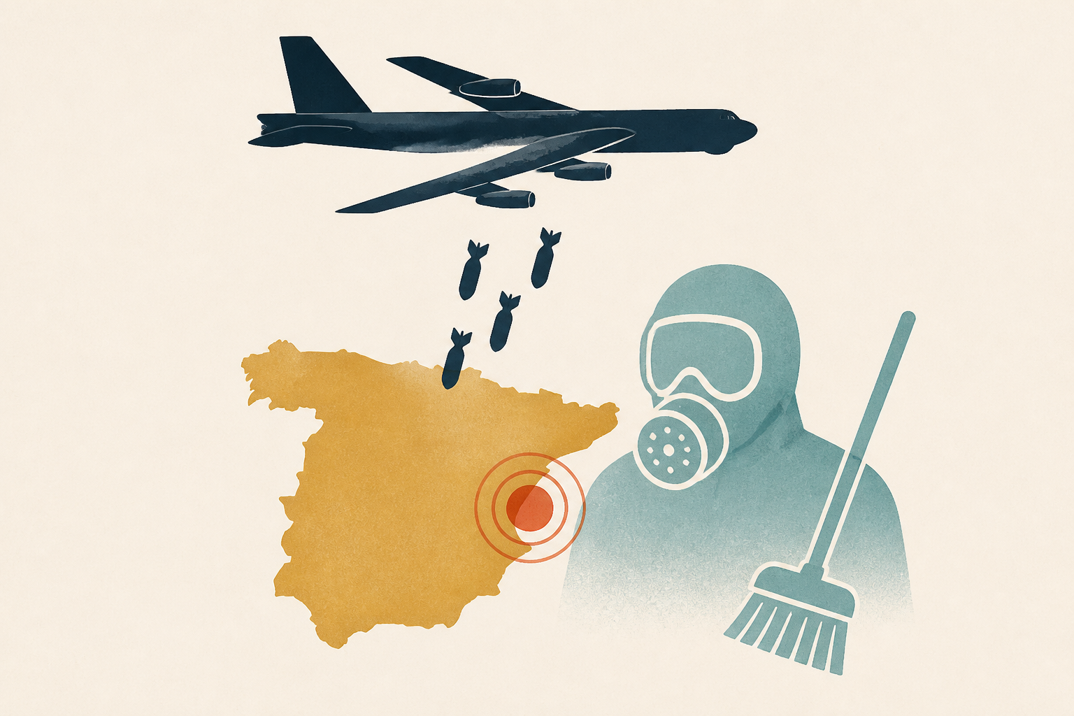 A U.S. B-52 Dropped Four Nuclear Bombs on Spain. The Men Sent to Clean It Up Faced a Different Battle