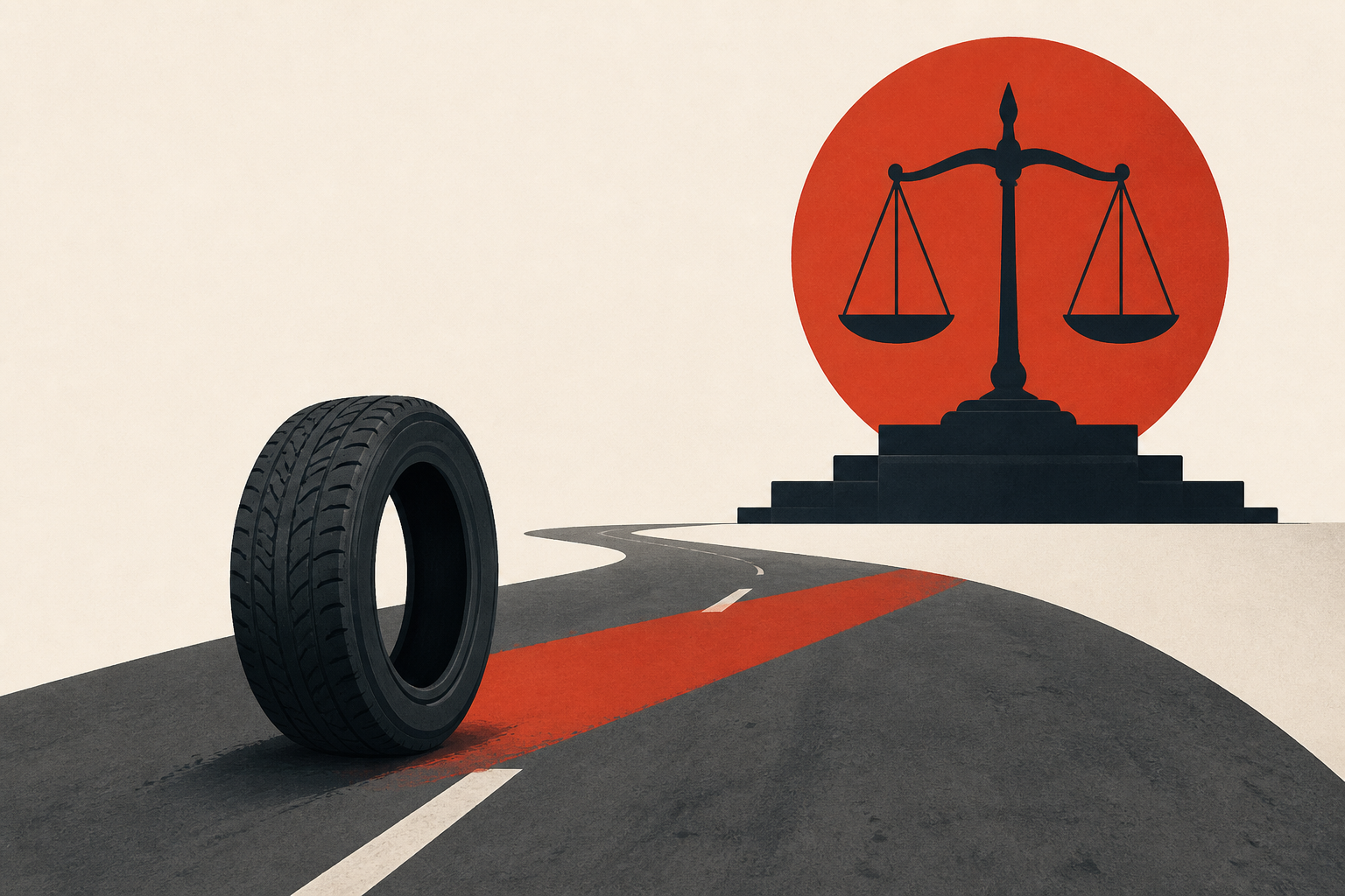 A tire in the road, then a father shot dead. Now a man accused of planning it goes on trial