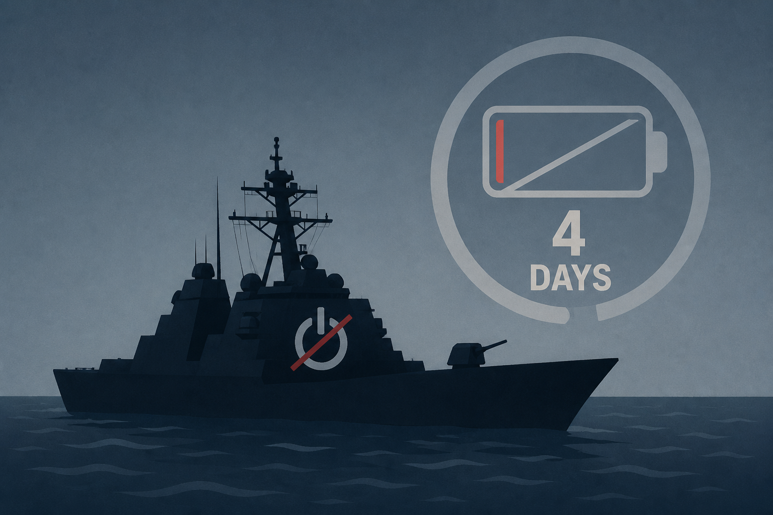 US Navy destroyer spent four days without power last month in South China Sea