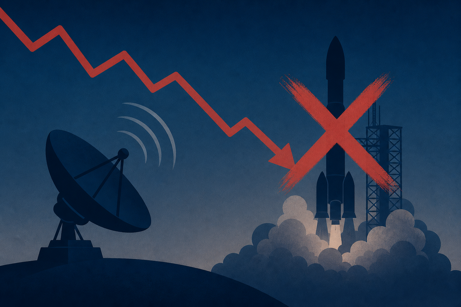 Satellite operators are in panic mode due to a worsening launch crisis