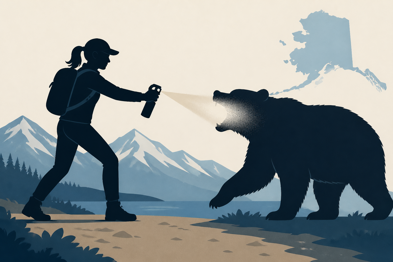 Woman fights off bear with spray after being attacked and injured on popular trail in Alaska