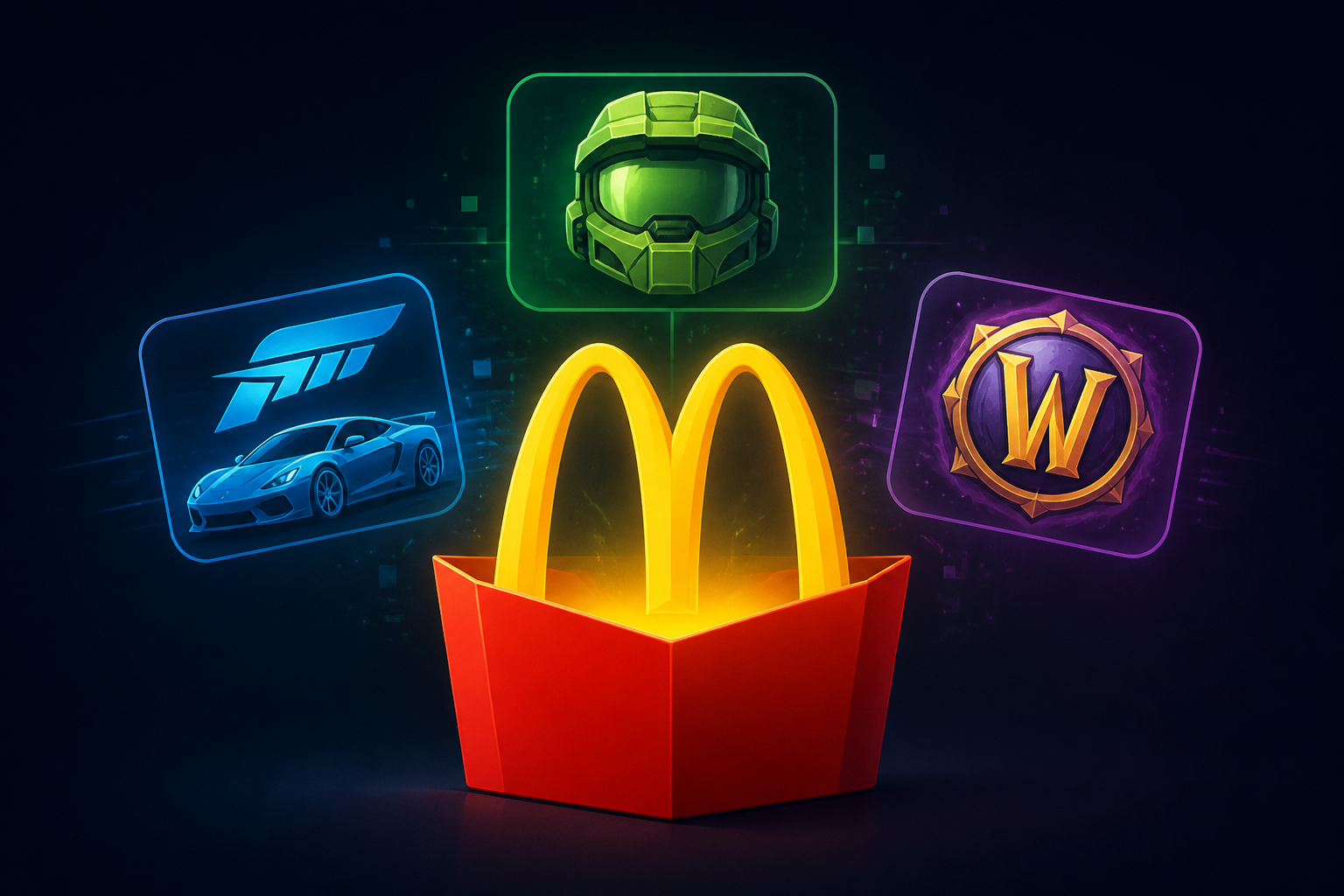 Halo, Forza and World of Warcraft In-Game Rewards Coming to McDonald's
