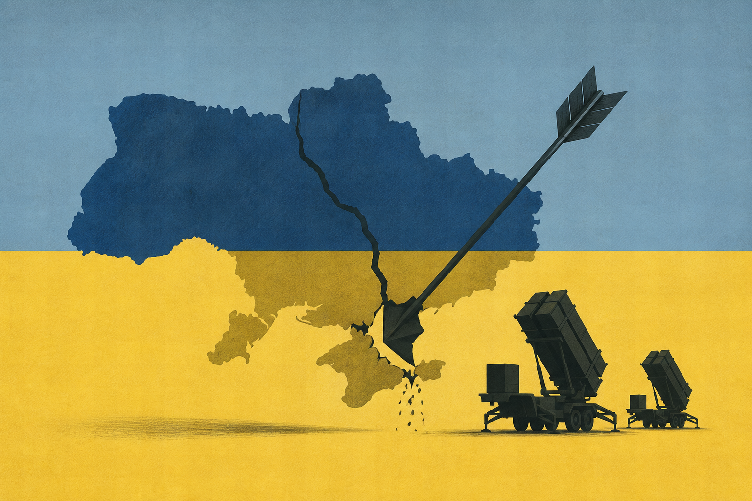 Ukraine reveals its Achilles’ heel to CNN as Patriot launchers run dry
