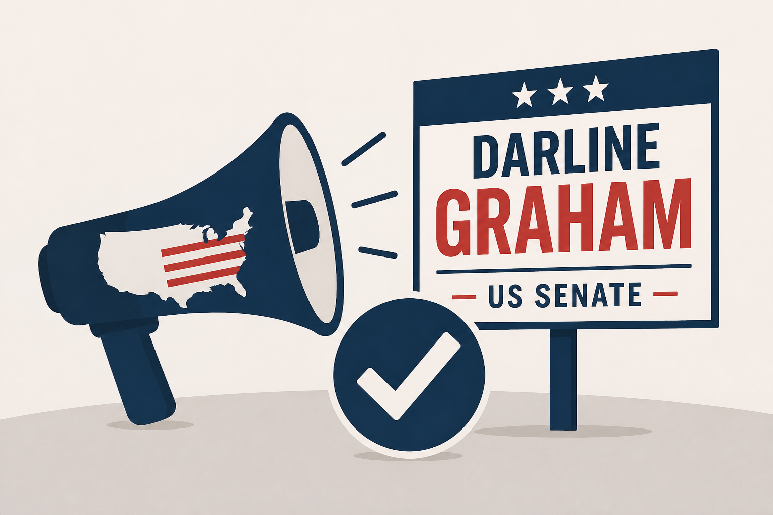 Rep Russell Fry backs Sen Darline Graham for US Senate