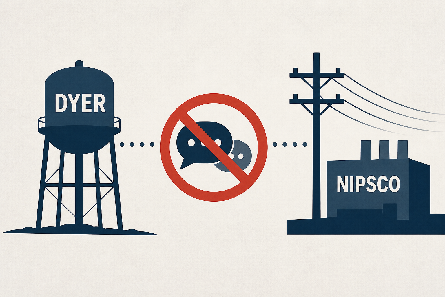 Dyer and NIPSCO not in communication about power outages