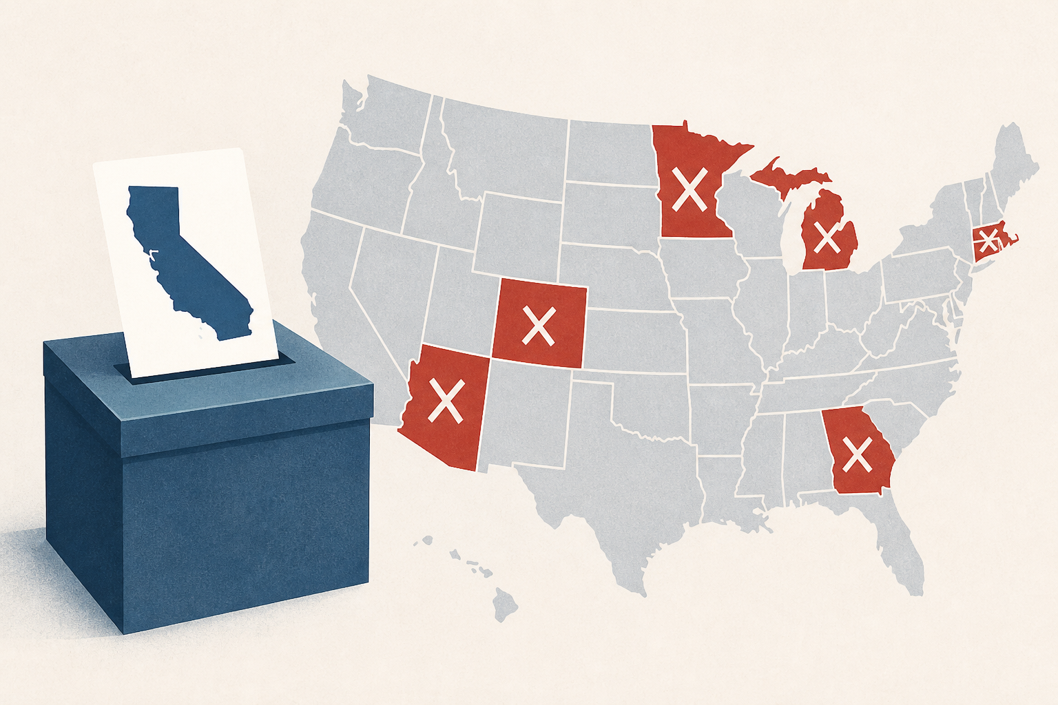 How Gavin Newsom loses every primary state in 2028