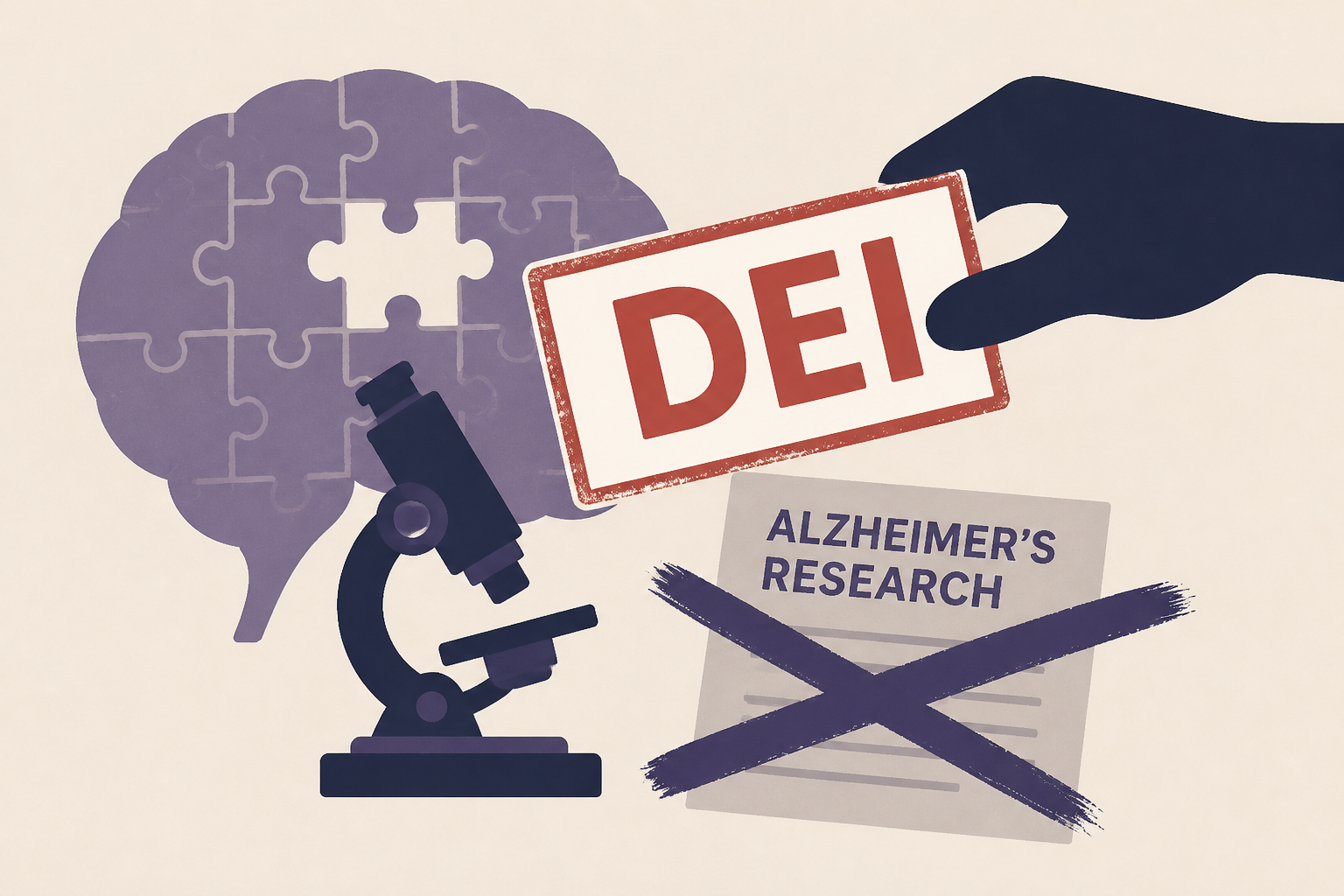 Alzheimer’s research is latest casualty in Trump administration war against ‘DEI’