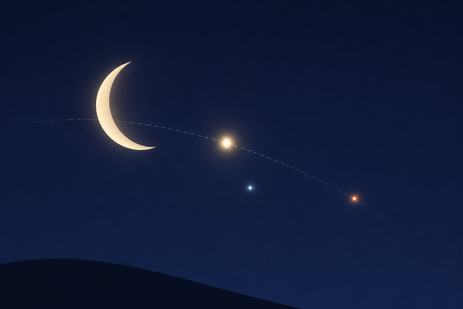 Moon Meets Venus, Spica And The ‘Anti-Mars’: The Night Sky This Week
