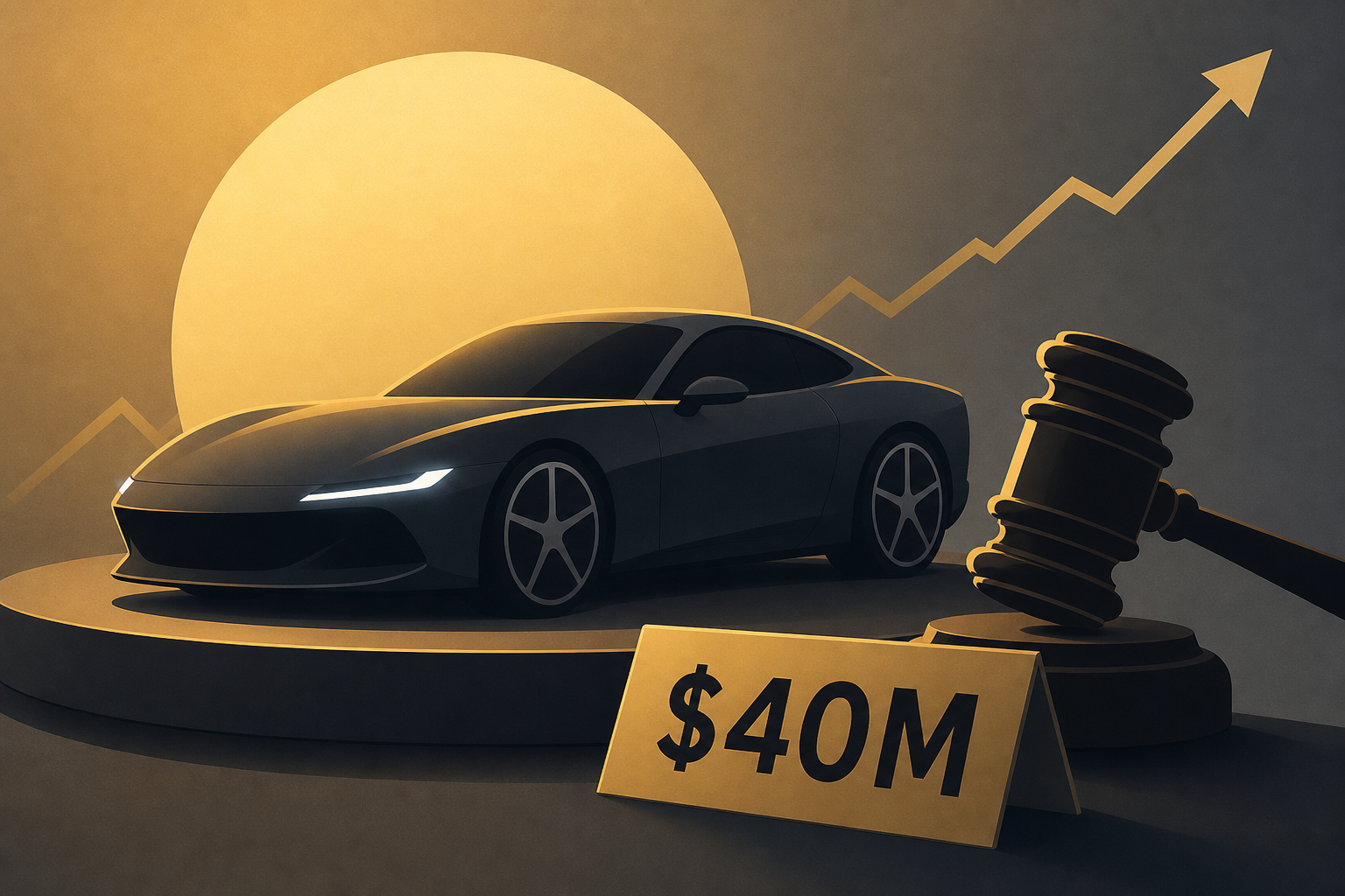 Ferrari's first Luce EV sells for $40M at California auction