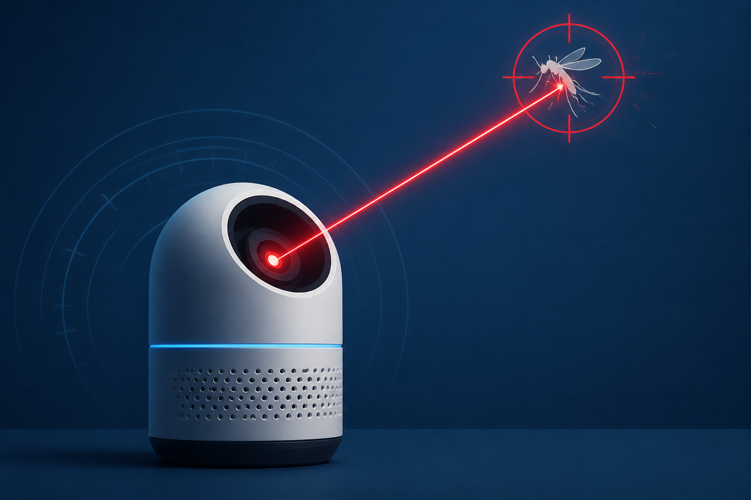 This $1000 gadget takes out mosquitoes with lasers like a tiny air defense system
